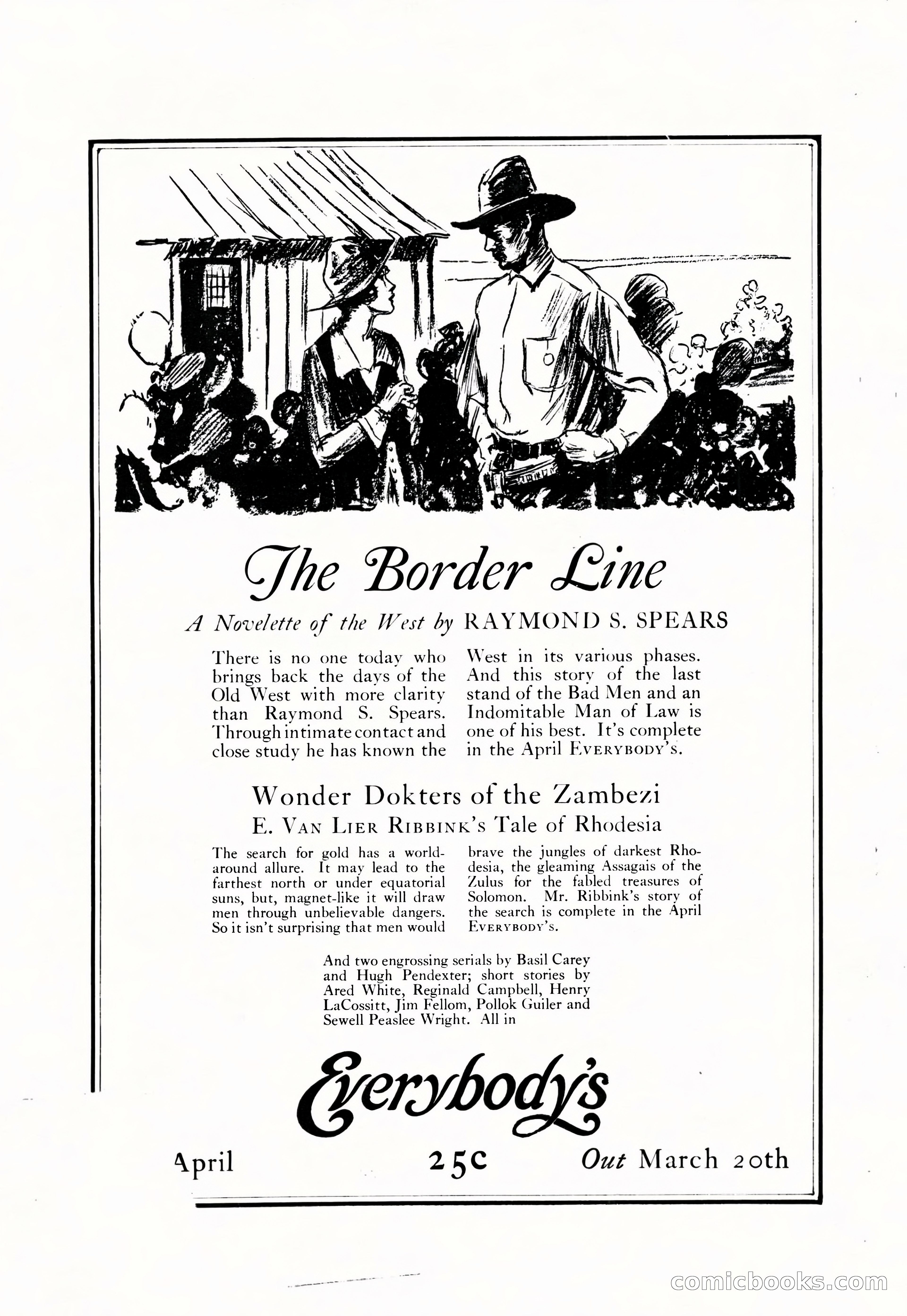 Adventure Magazine, March 15, 1928 — page 195 of 196