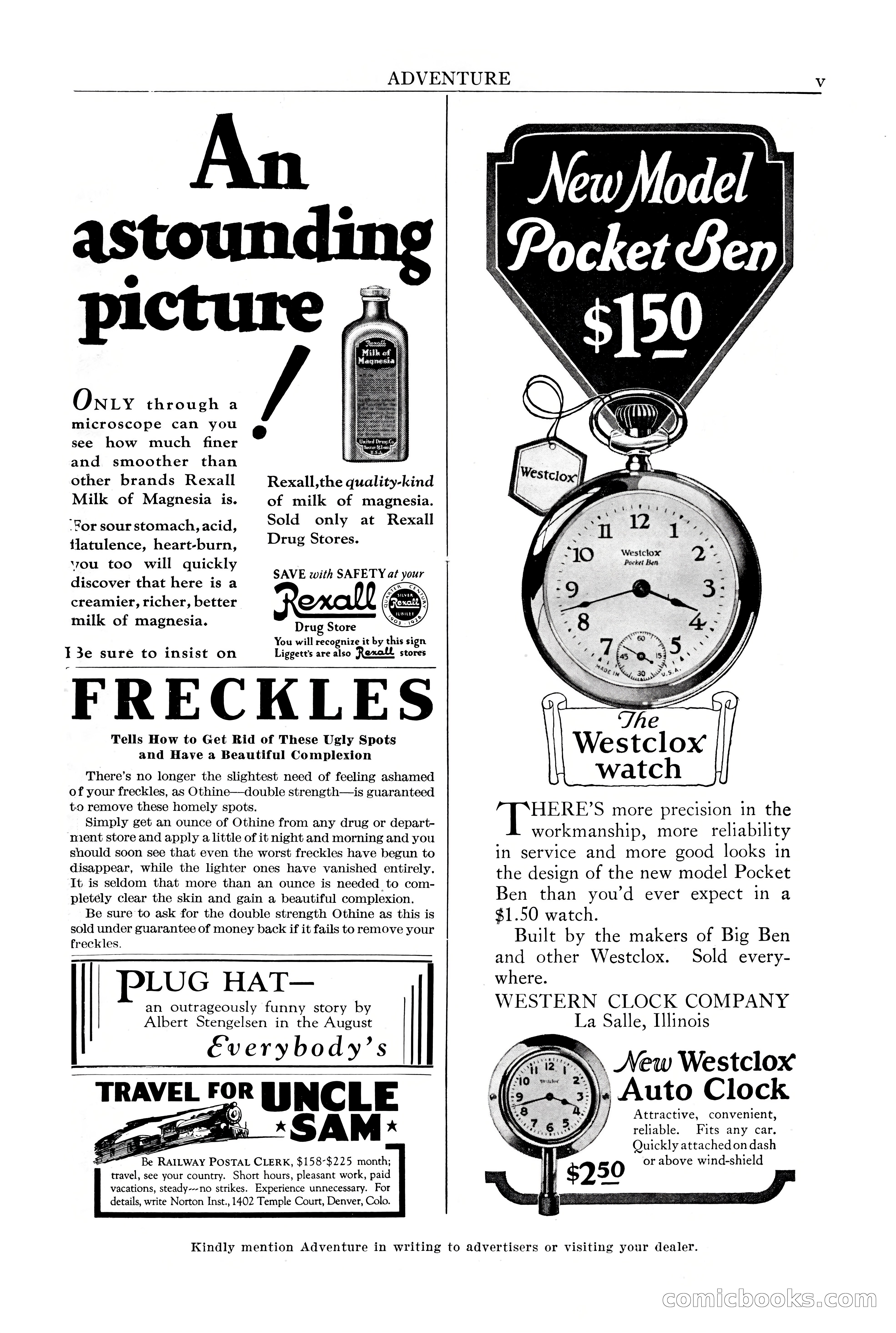 Adventure Magazine, August 1st, 1928 — page 7 of 204