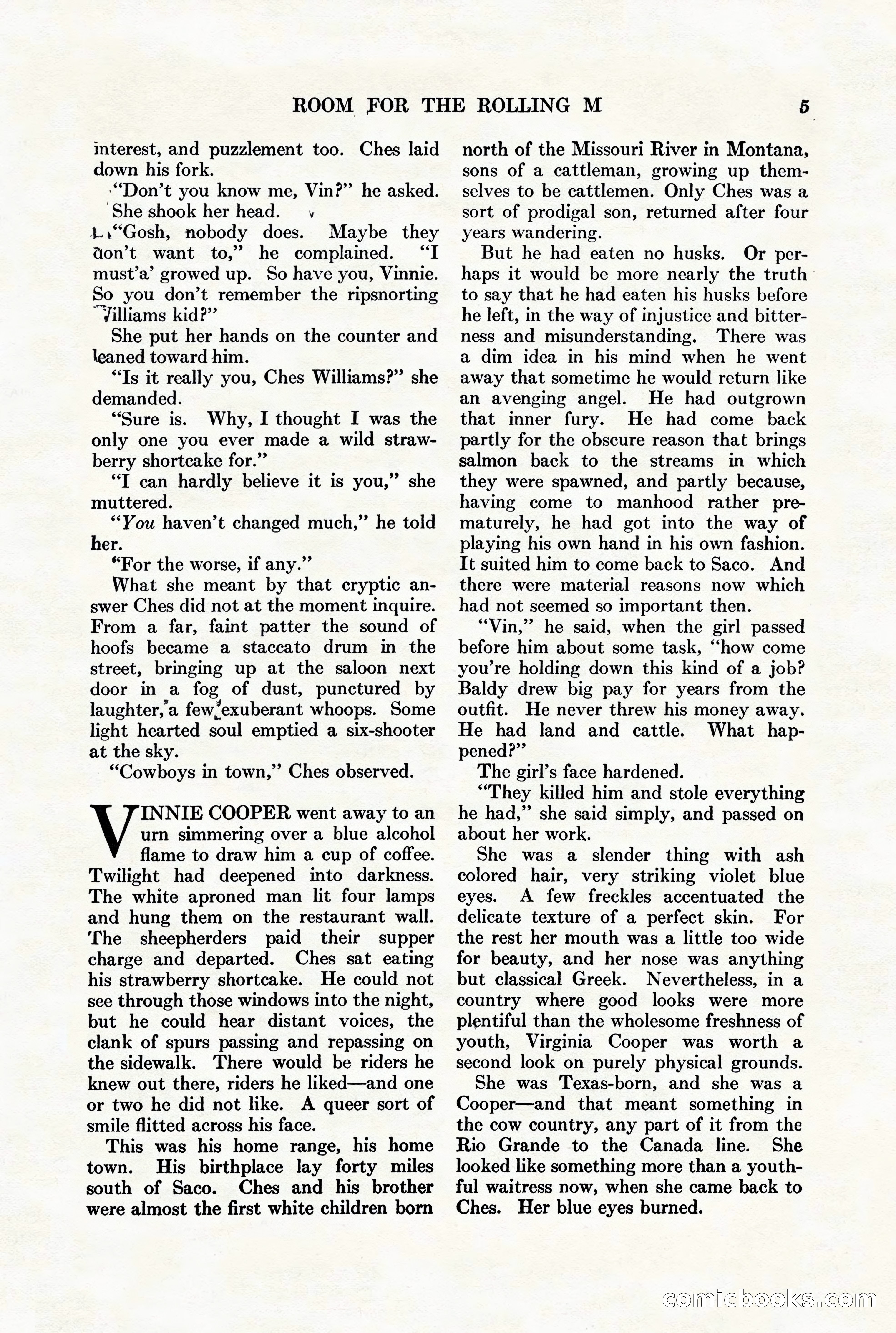 Adventure Magazine, August 1st, 1928 — page 15 of 204