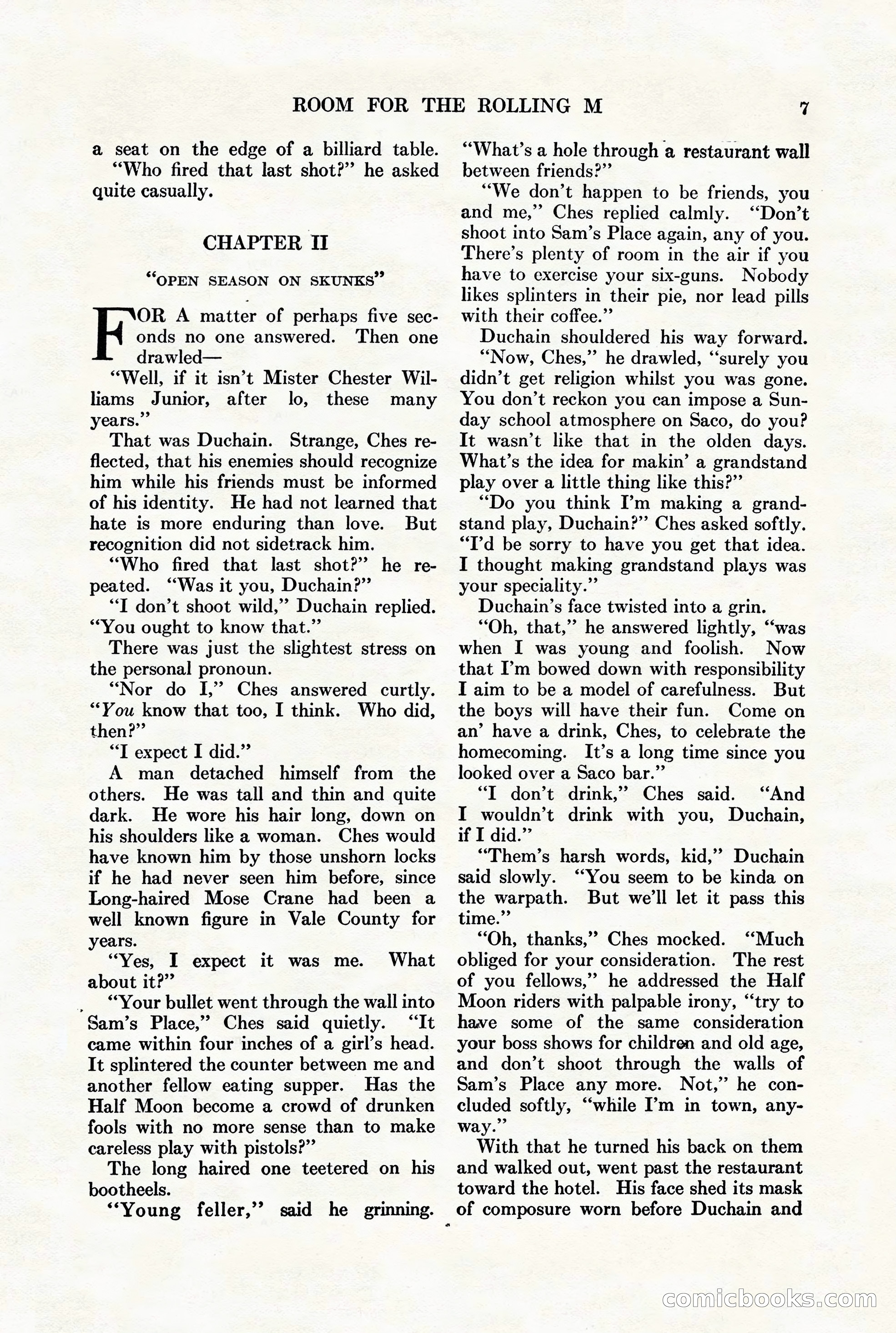 Adventure Magazine, August 1st, 1928 — page 17 of 204