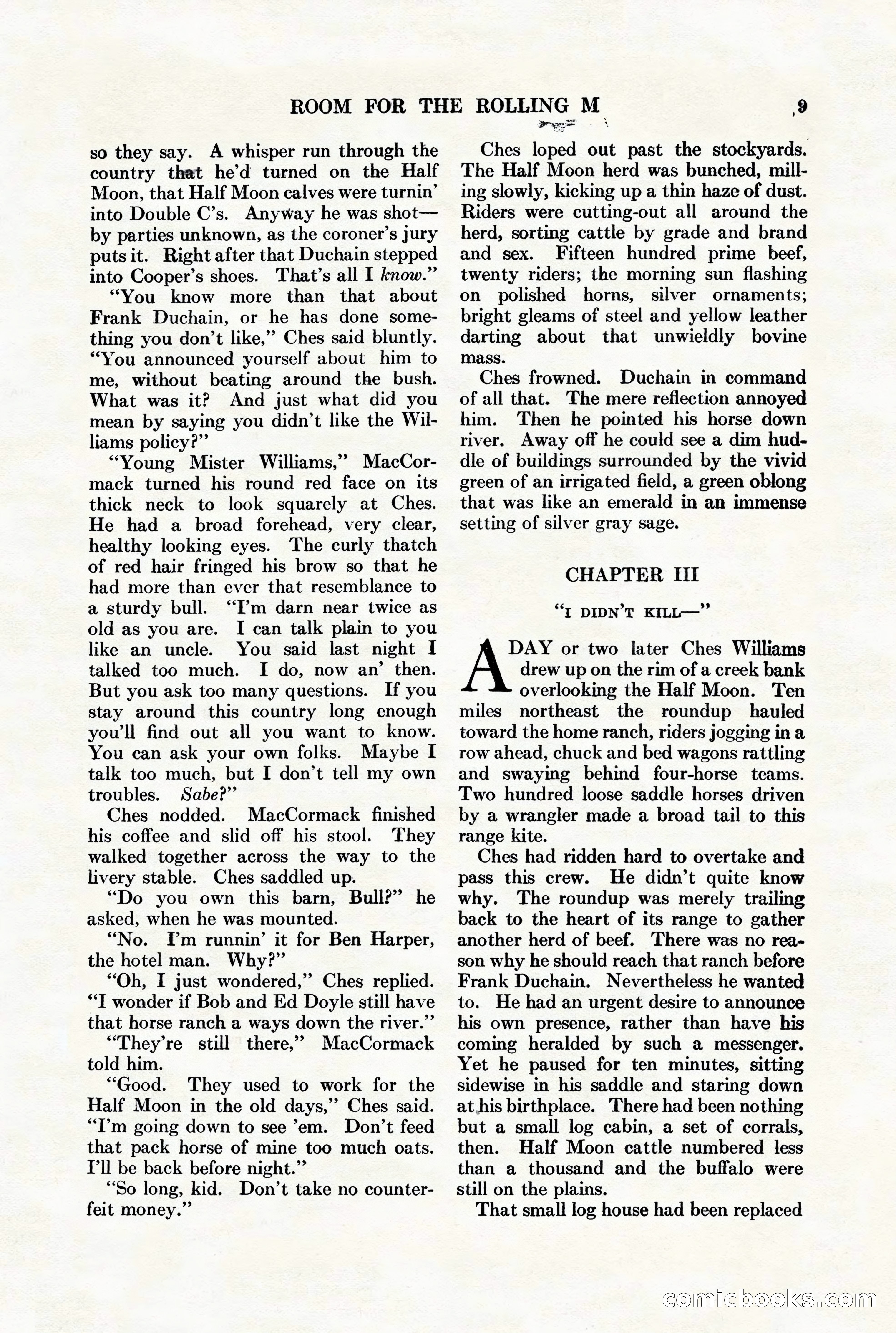 Adventure Magazine, August 1st, 1928 — page 19 of 204