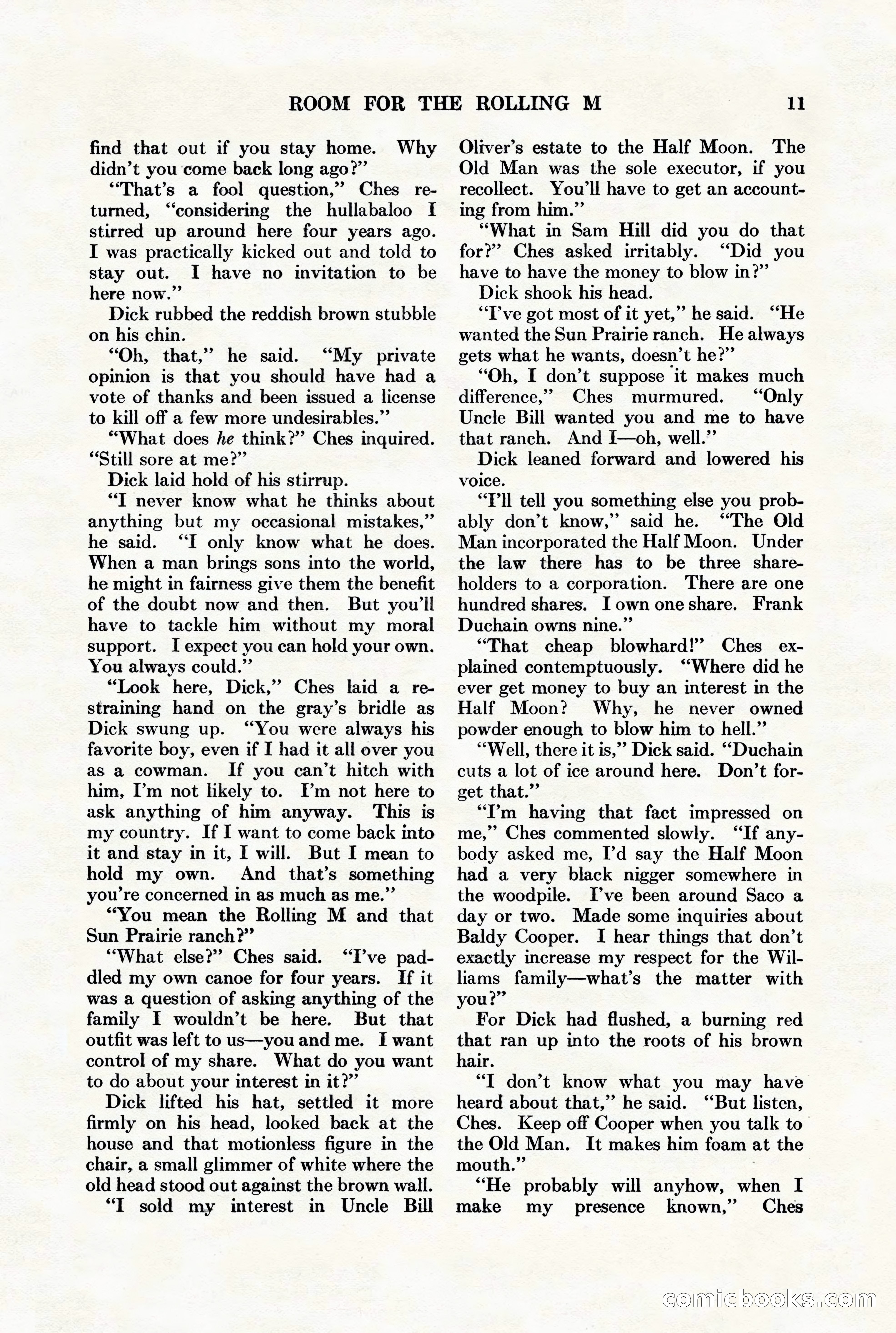 Adventure Magazine, August 1st, 1928 — page 21 of 204