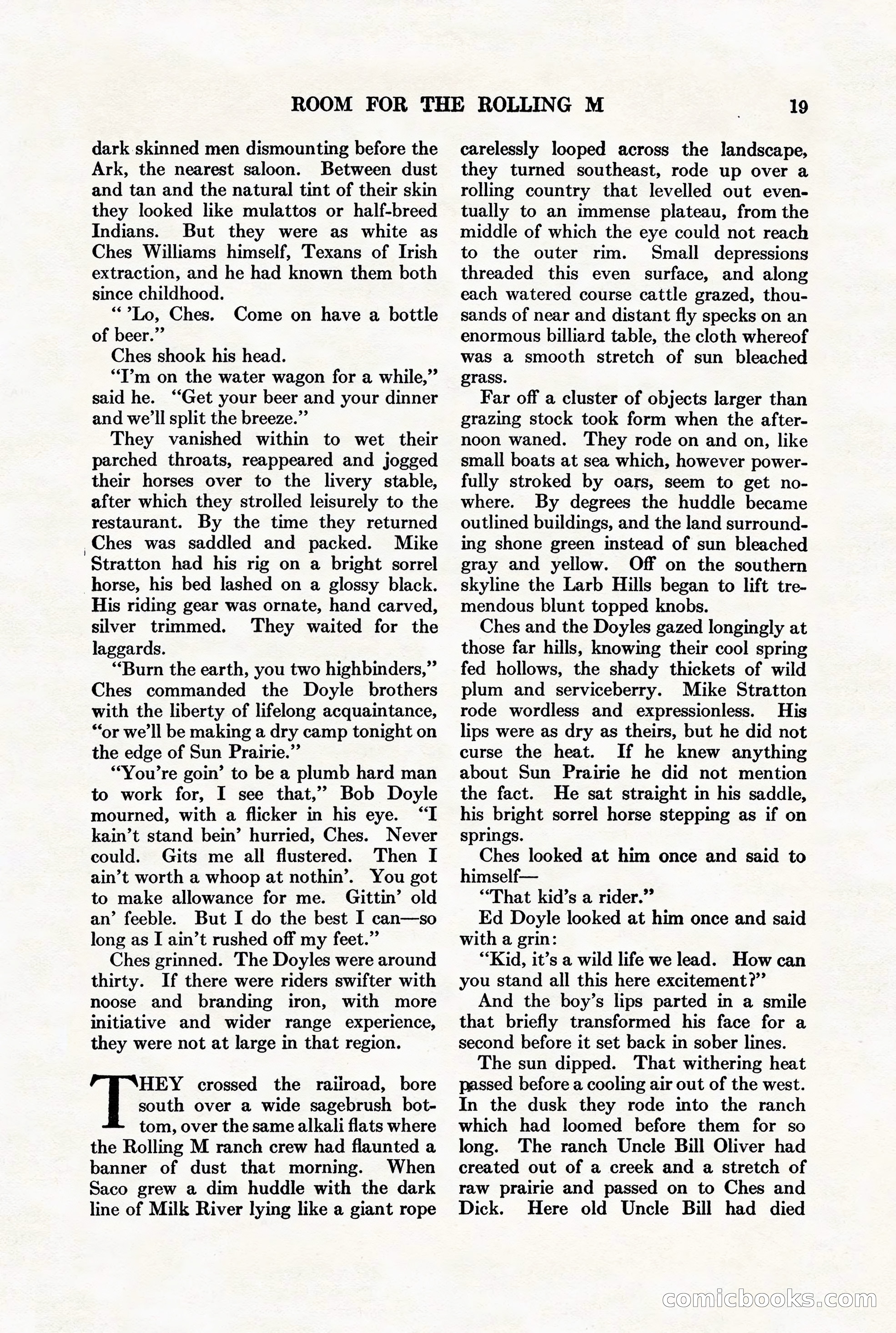 Adventure Magazine, August 1st, 1928 — page 29 of 204