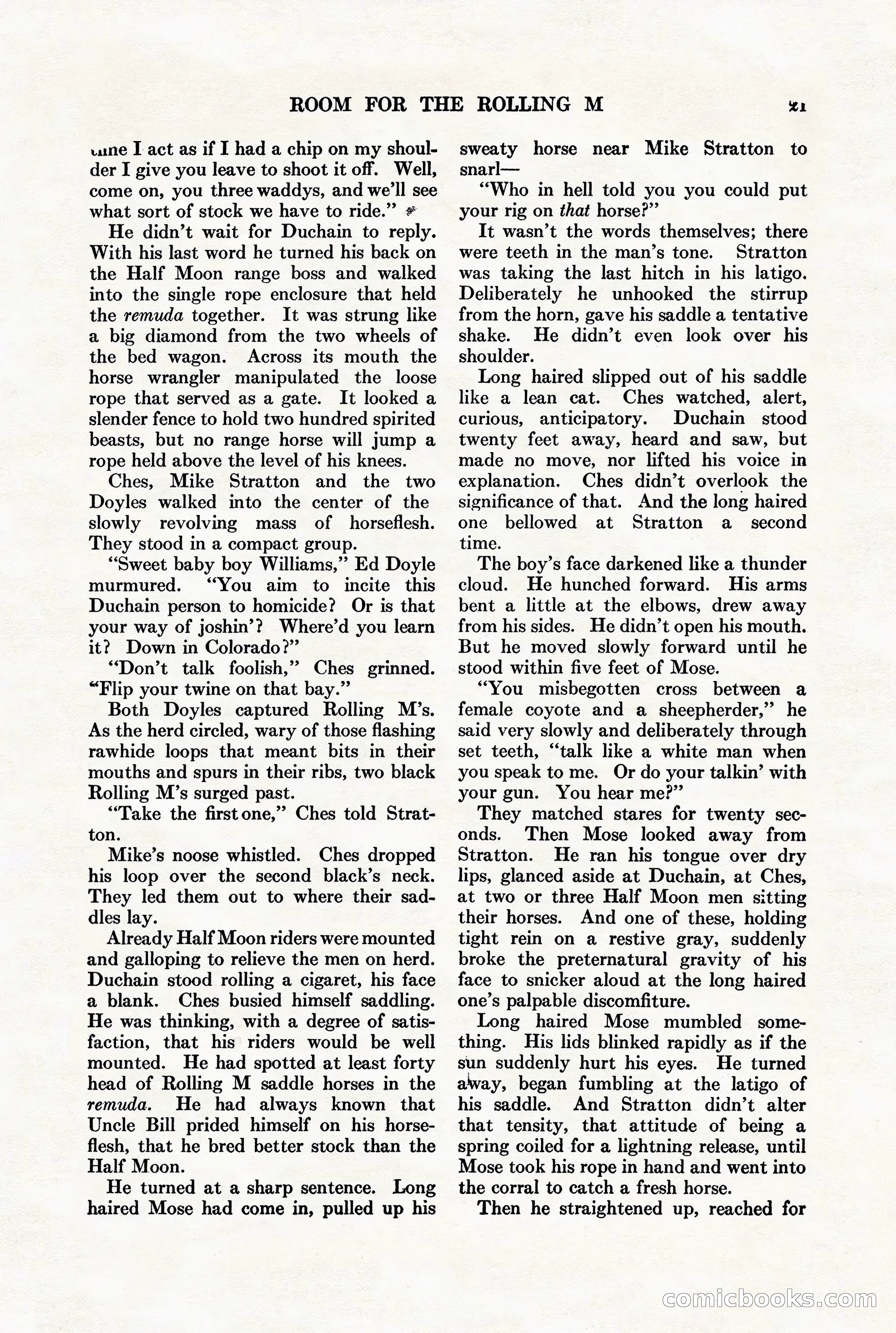Adventure Magazine, August 1st, 1928 — page 31 of 204