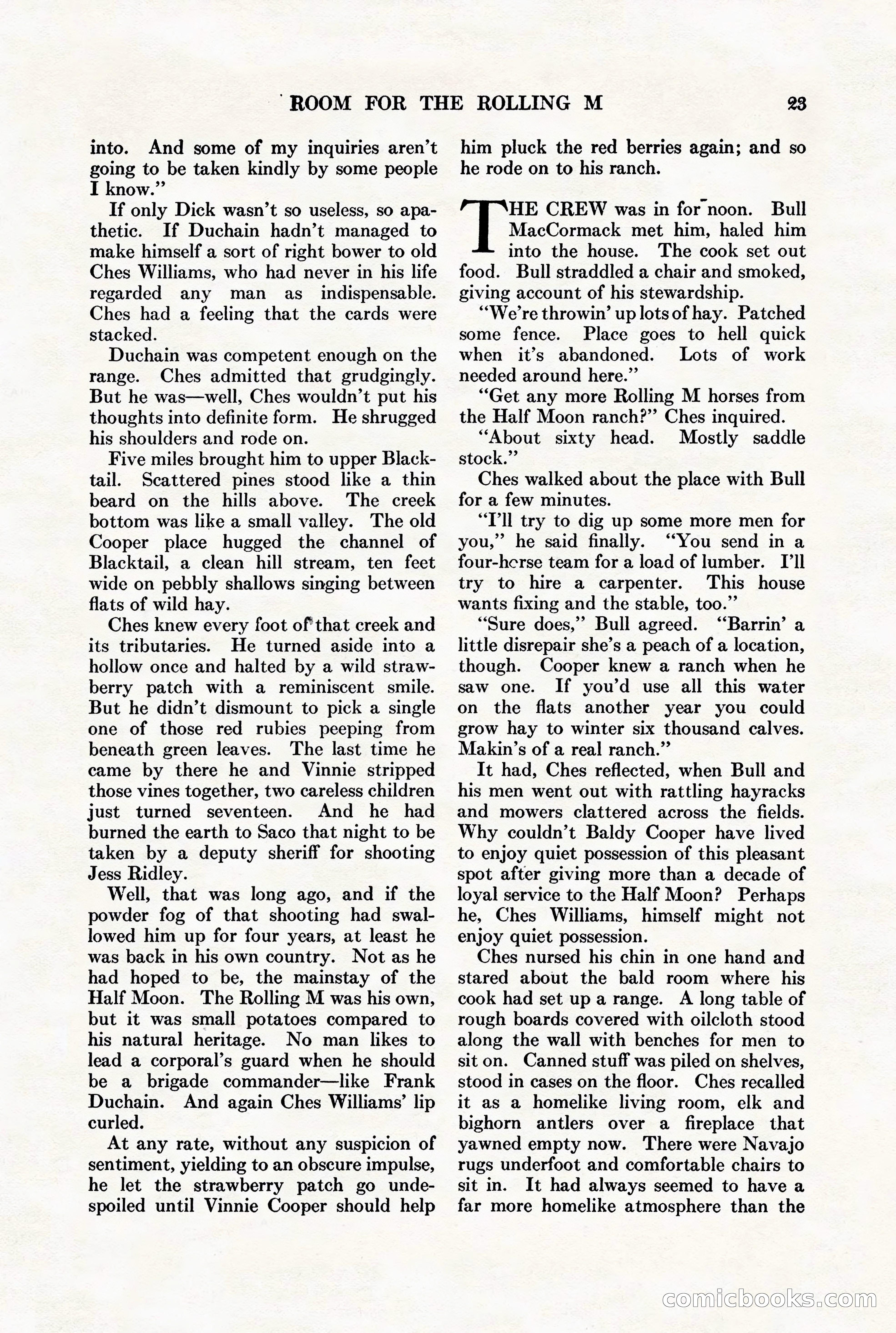Adventure Magazine, August 1st, 1928 — page 33 of 204