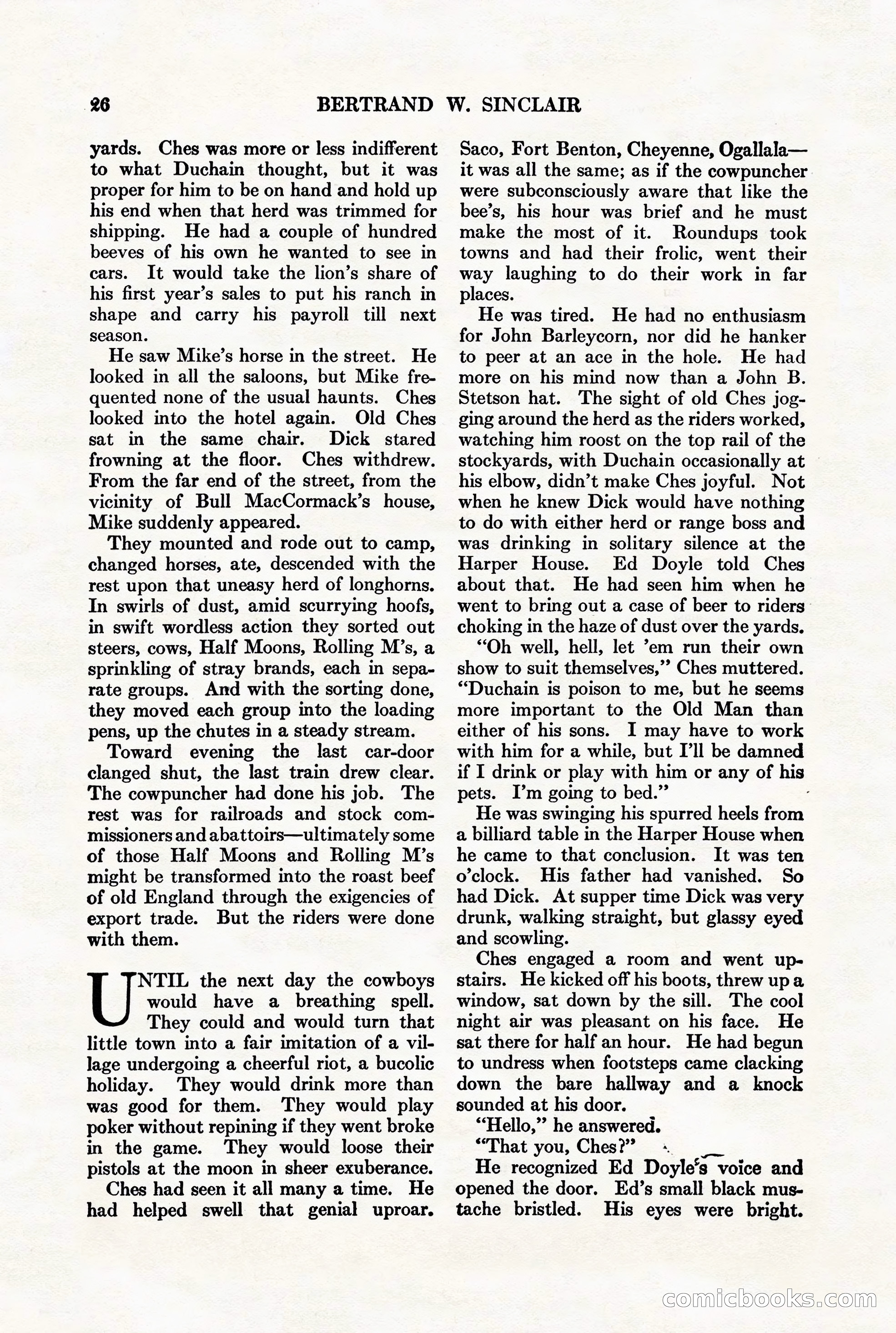 Adventure Magazine, August 1st, 1928 — page 36 of 204