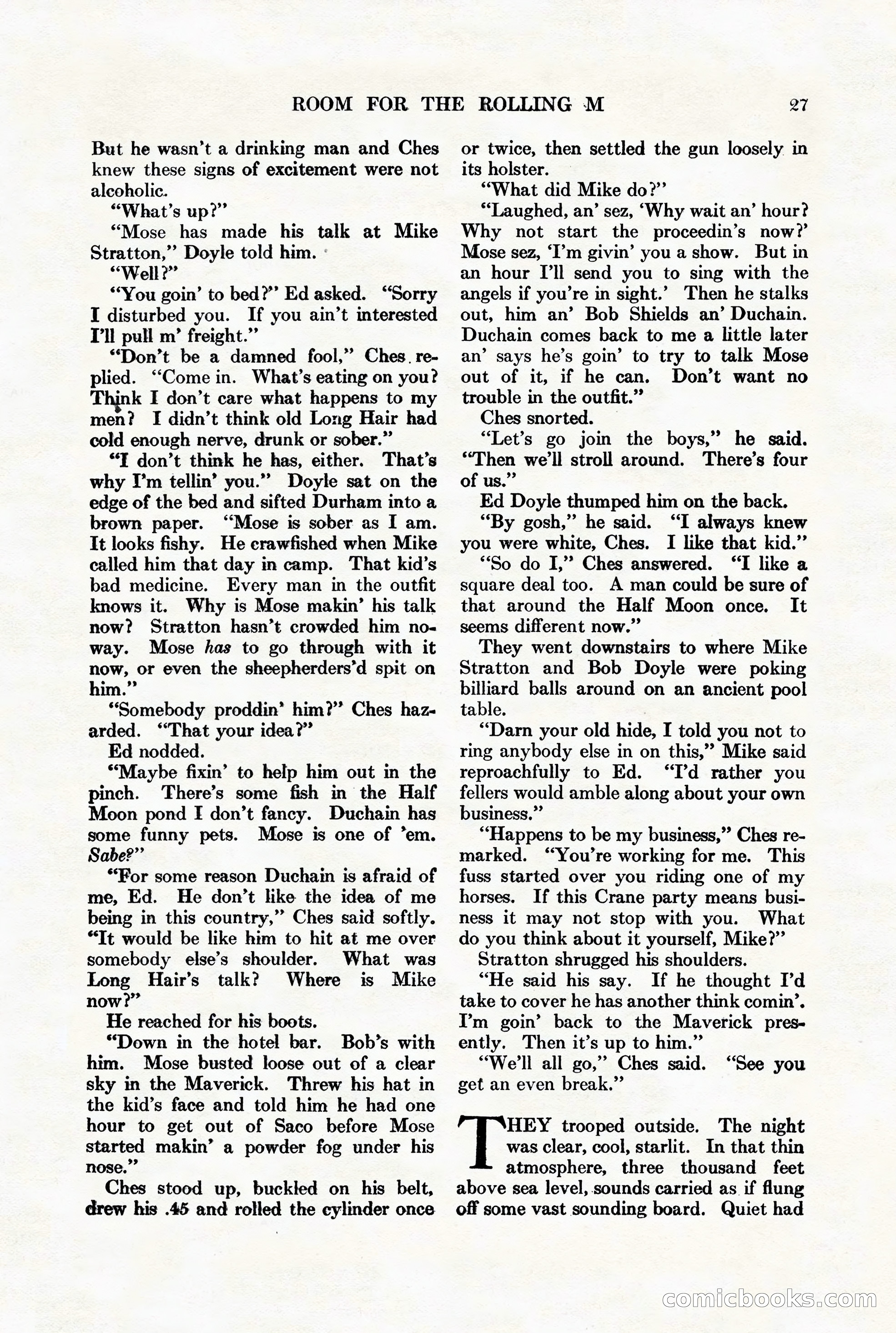 Adventure Magazine, August 1st, 1928 — page 37 of 204