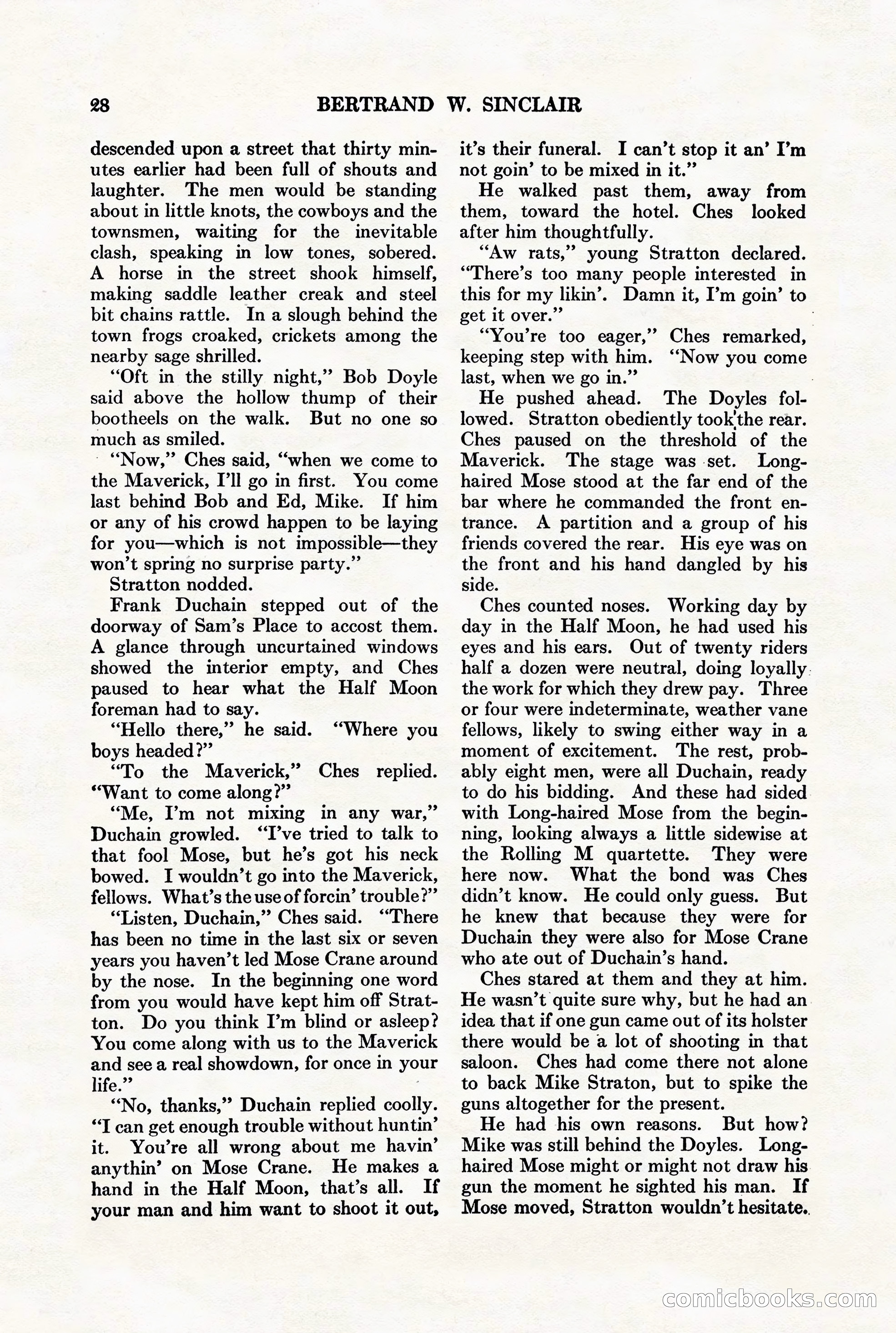 Adventure Magazine, August 1st, 1928 — page 38 of 204