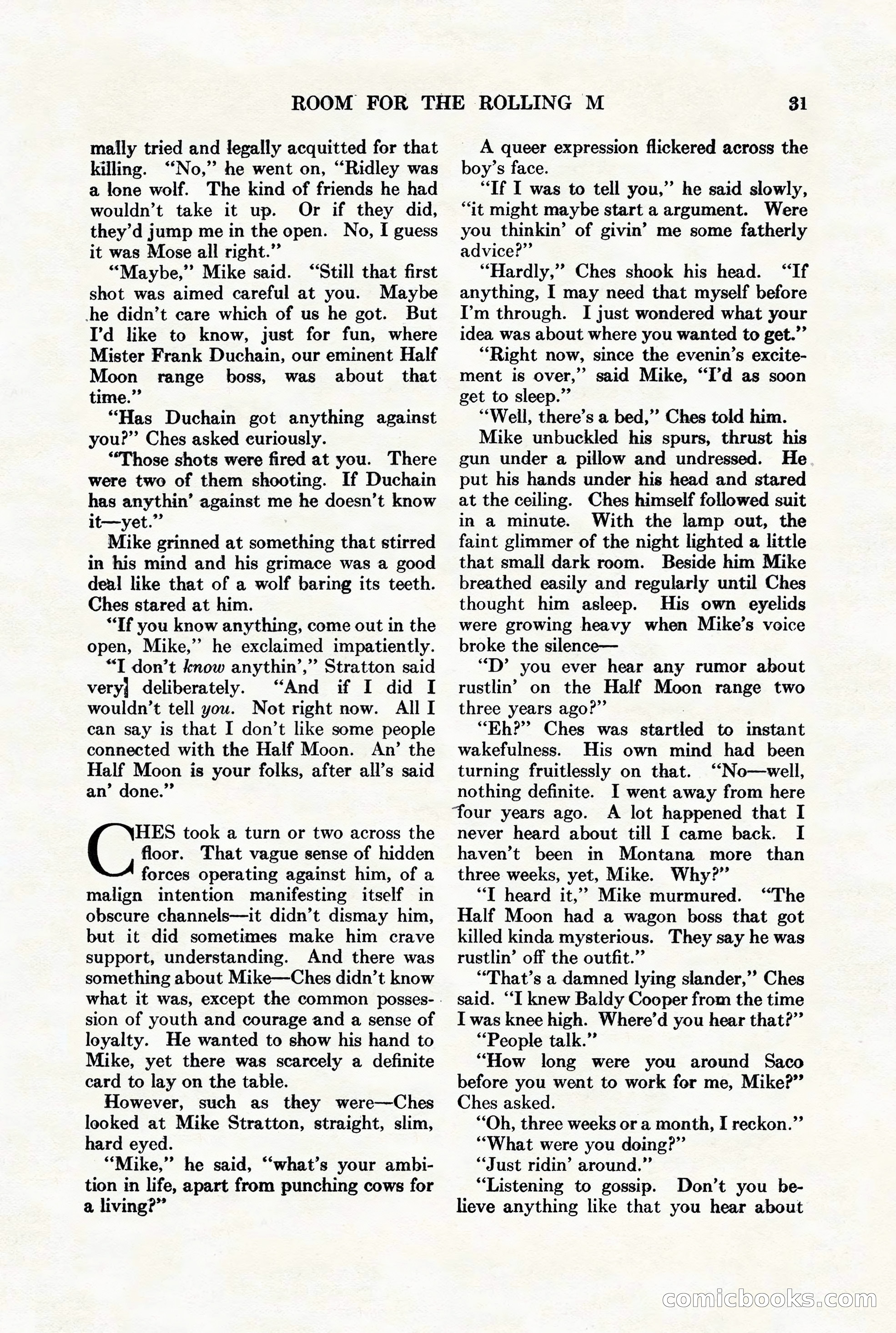 Adventure Magazine, August 1st, 1928 — page 41 of 204