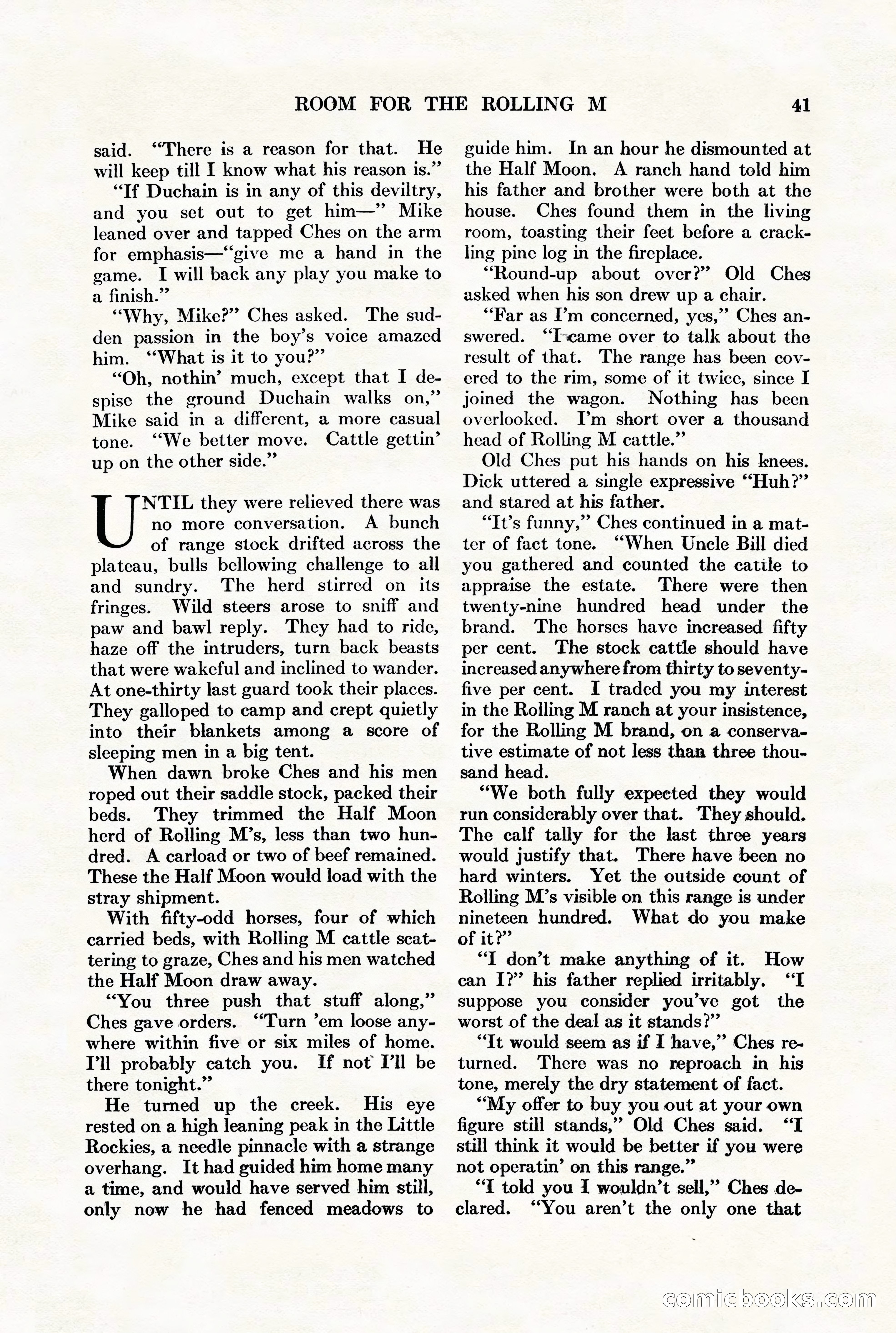 Adventure Magazine, August 1st, 1928 — page 51 of 204