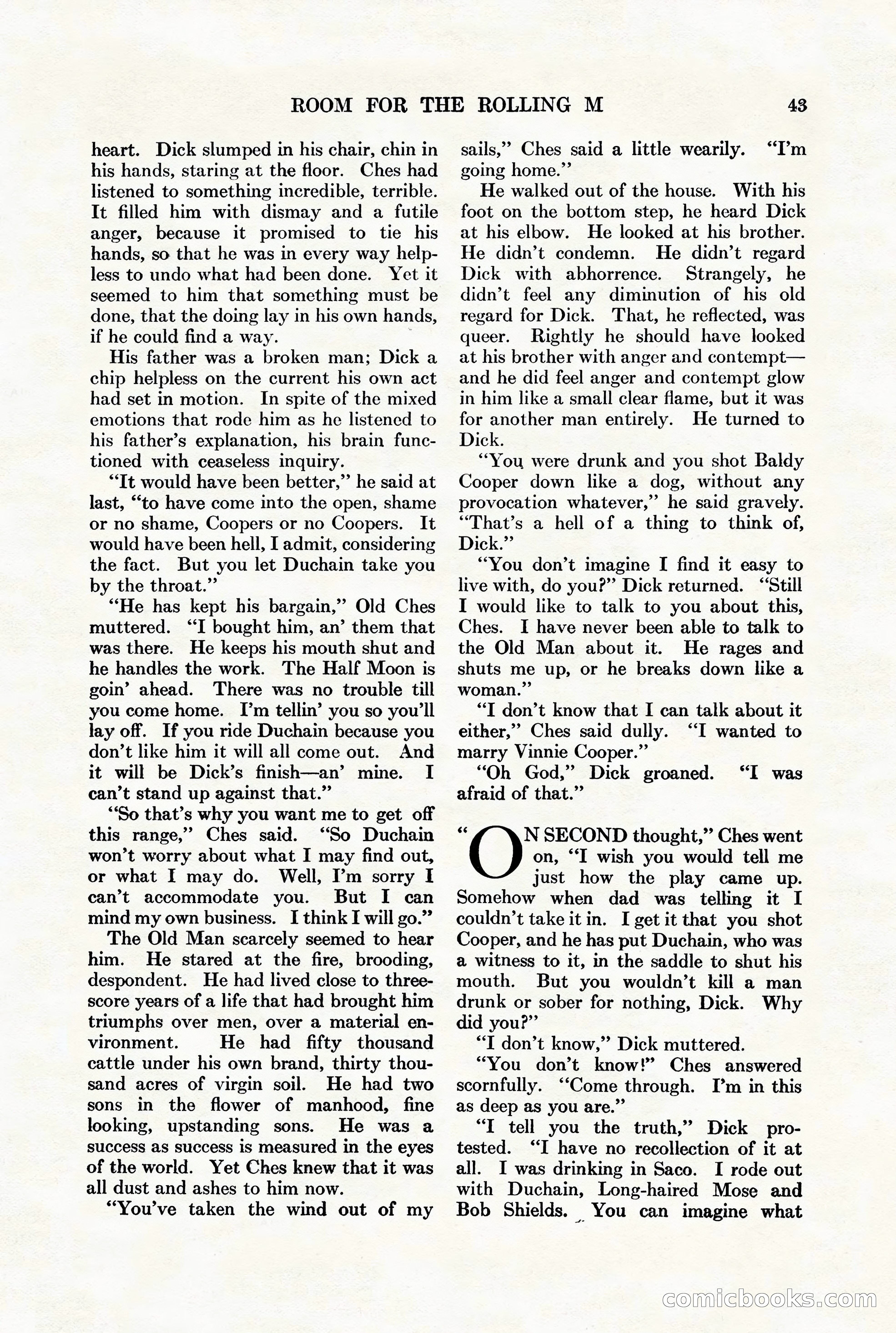 Adventure Magazine, August 1st, 1928 — page 53 of 204