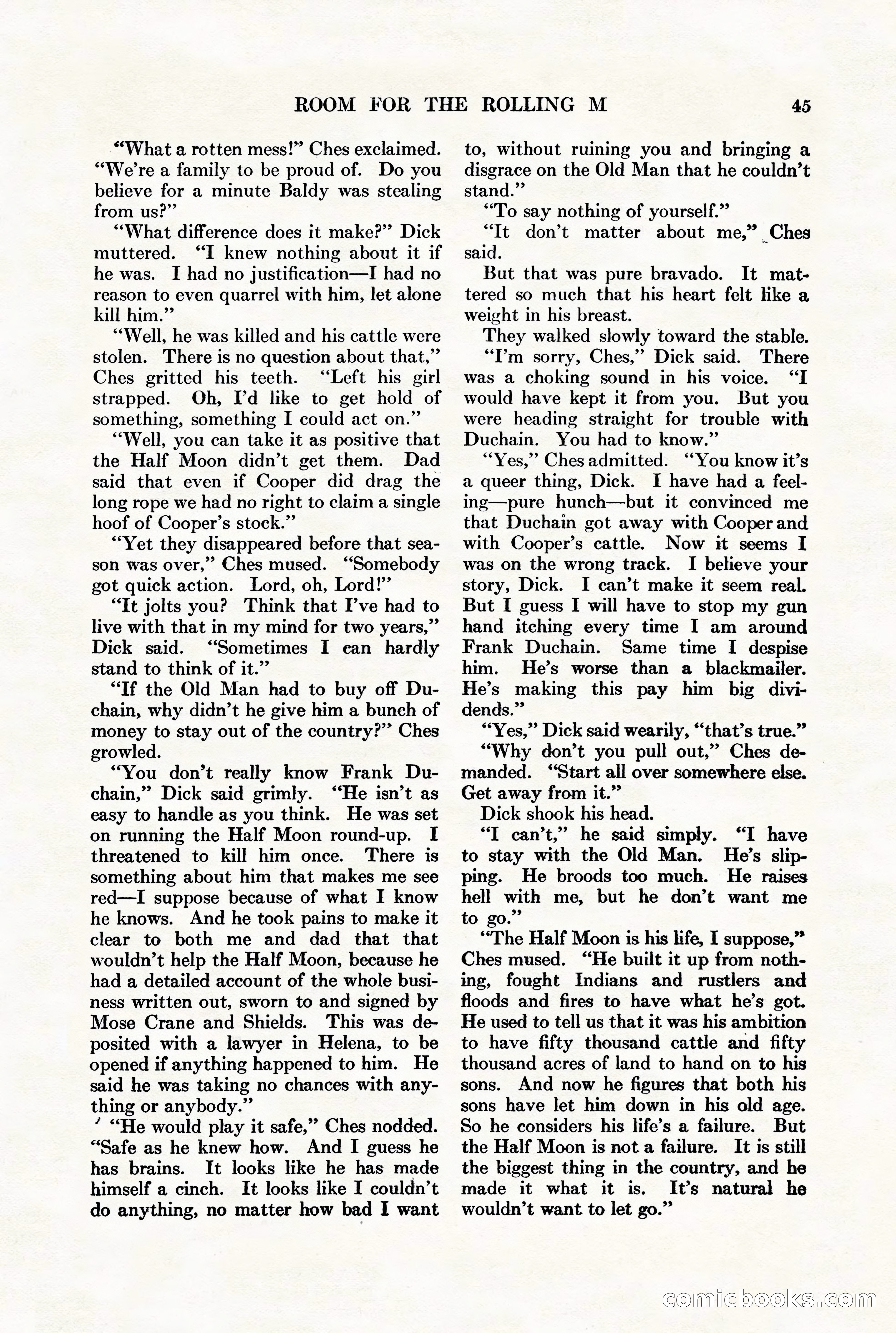 Adventure Magazine, August 1st, 1928 — page 55 of 204