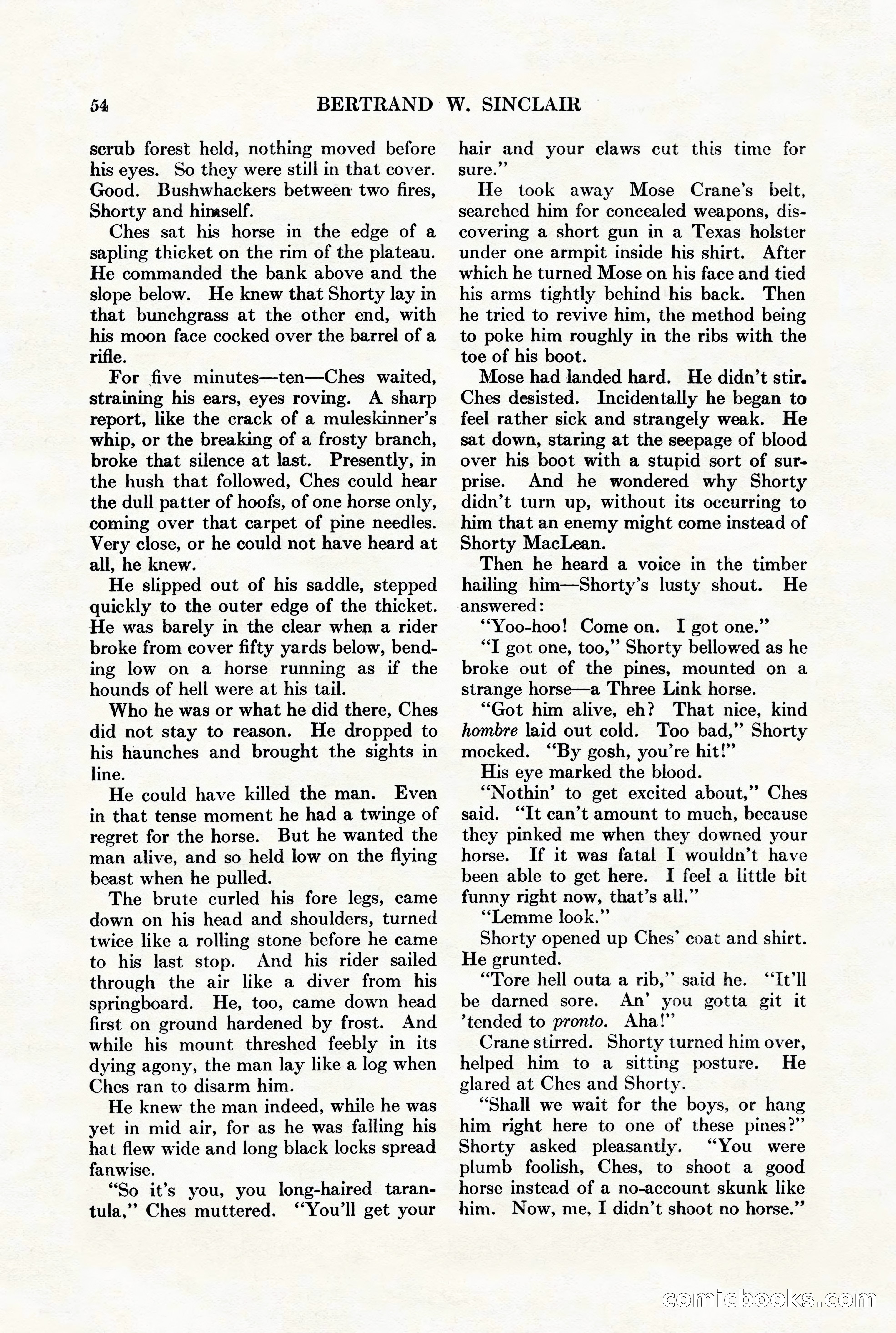 Adventure Magazine, August 1st, 1928 — page 64 of 204