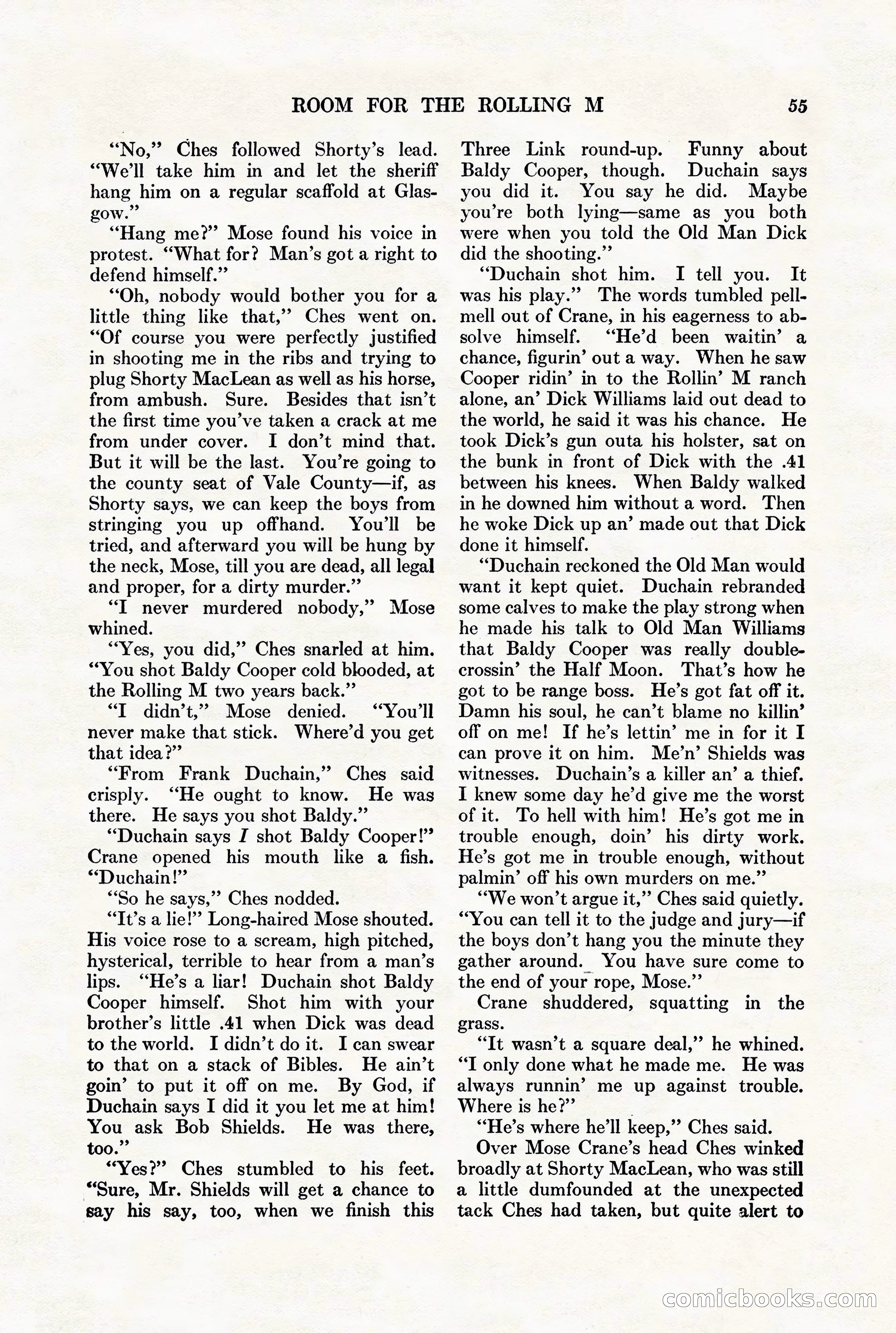 Adventure Magazine, August 1st, 1928 — page 65 of 204