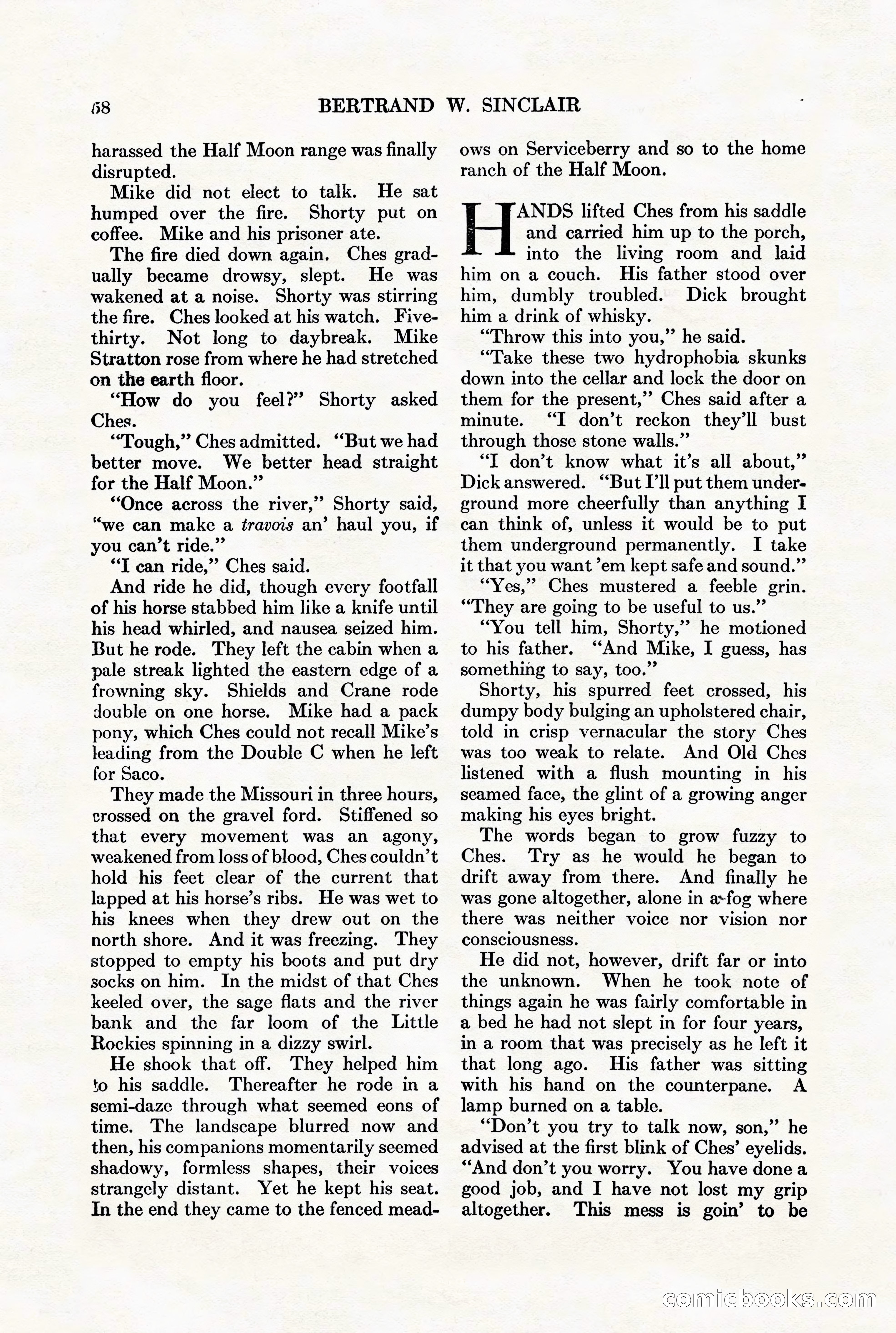 Adventure Magazine, August 1st, 1928 — page 68 of 204