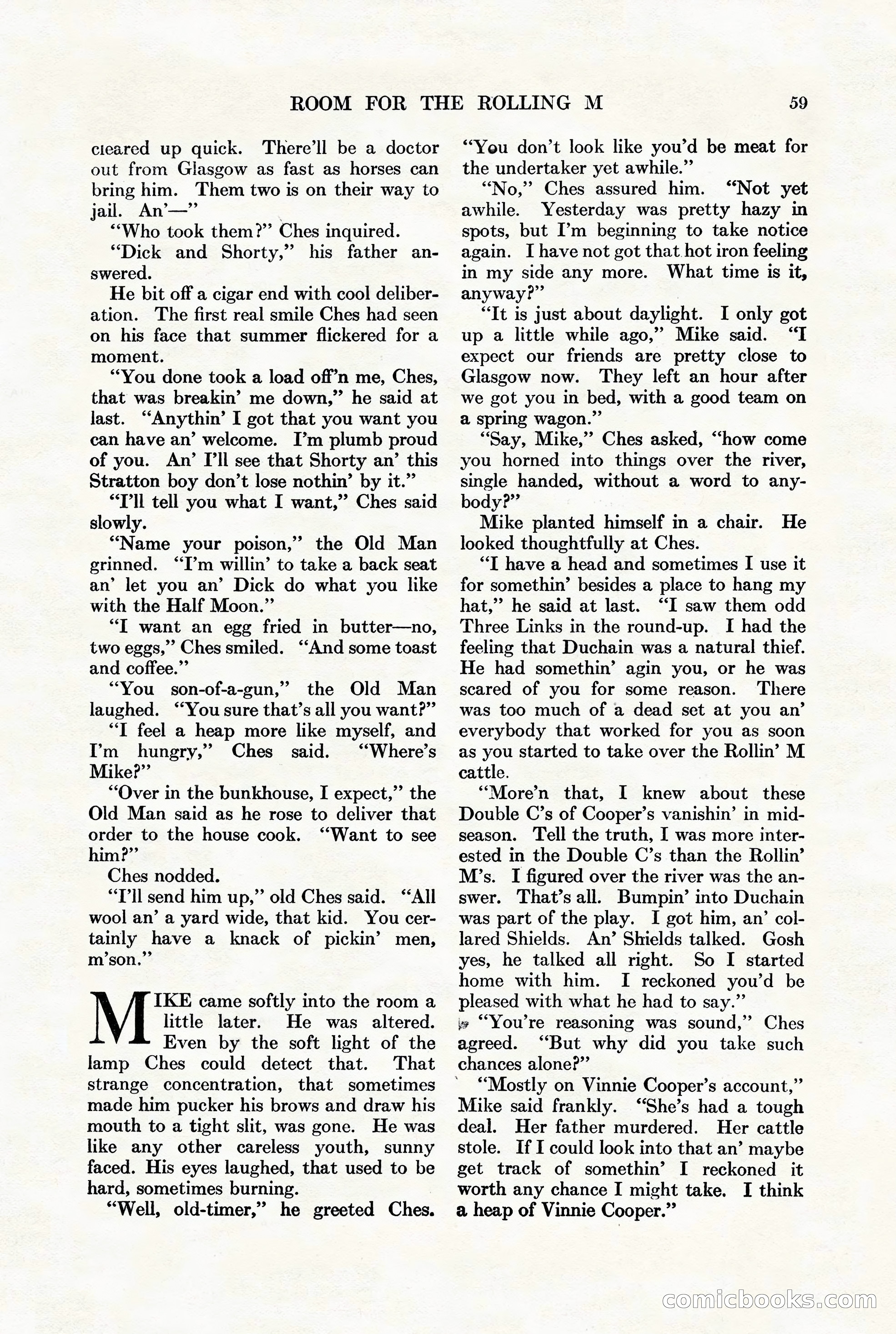 Adventure Magazine, August 1st, 1928 — page 69 of 204