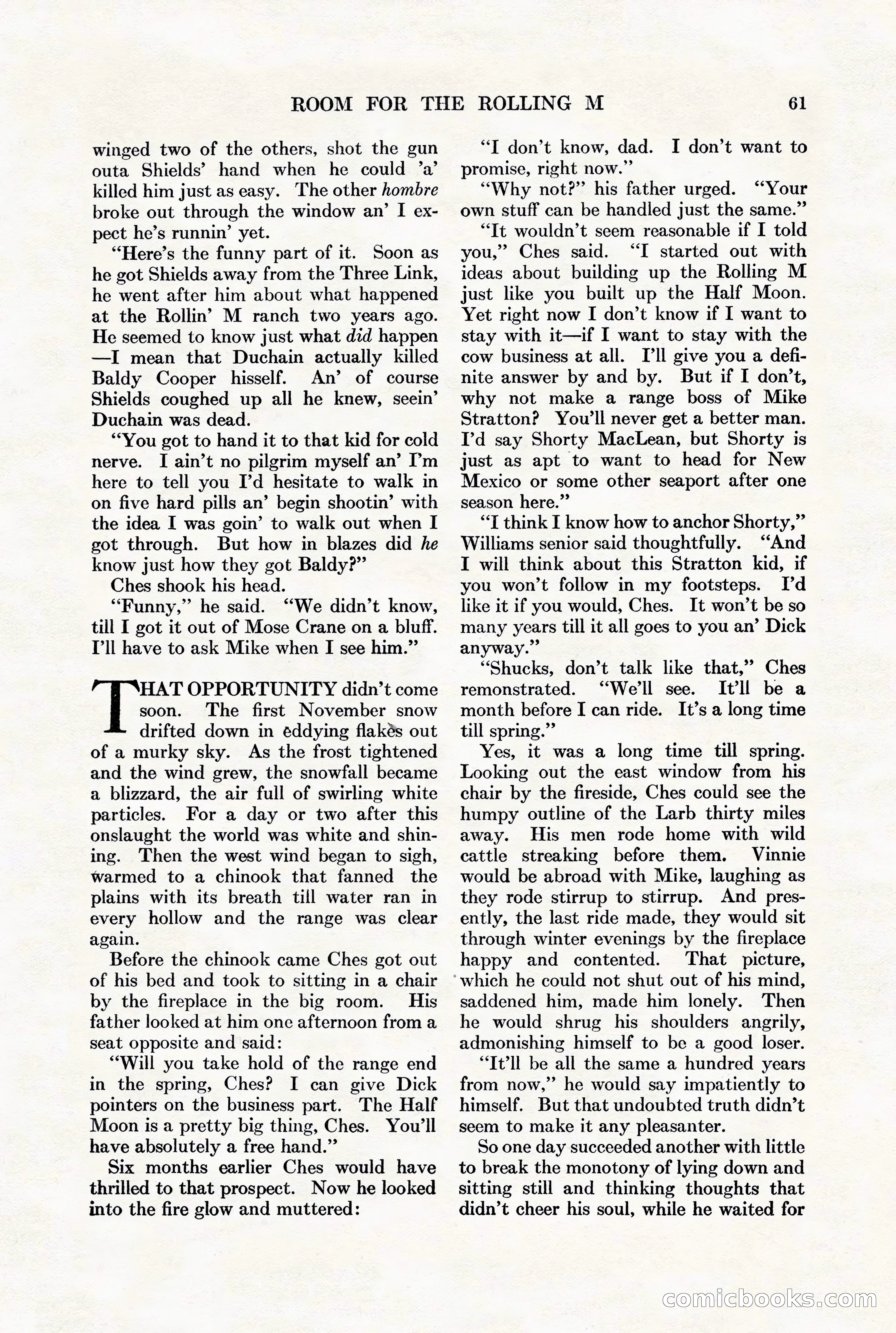 Adventure Magazine, August 1st, 1928 — page 71 of 204