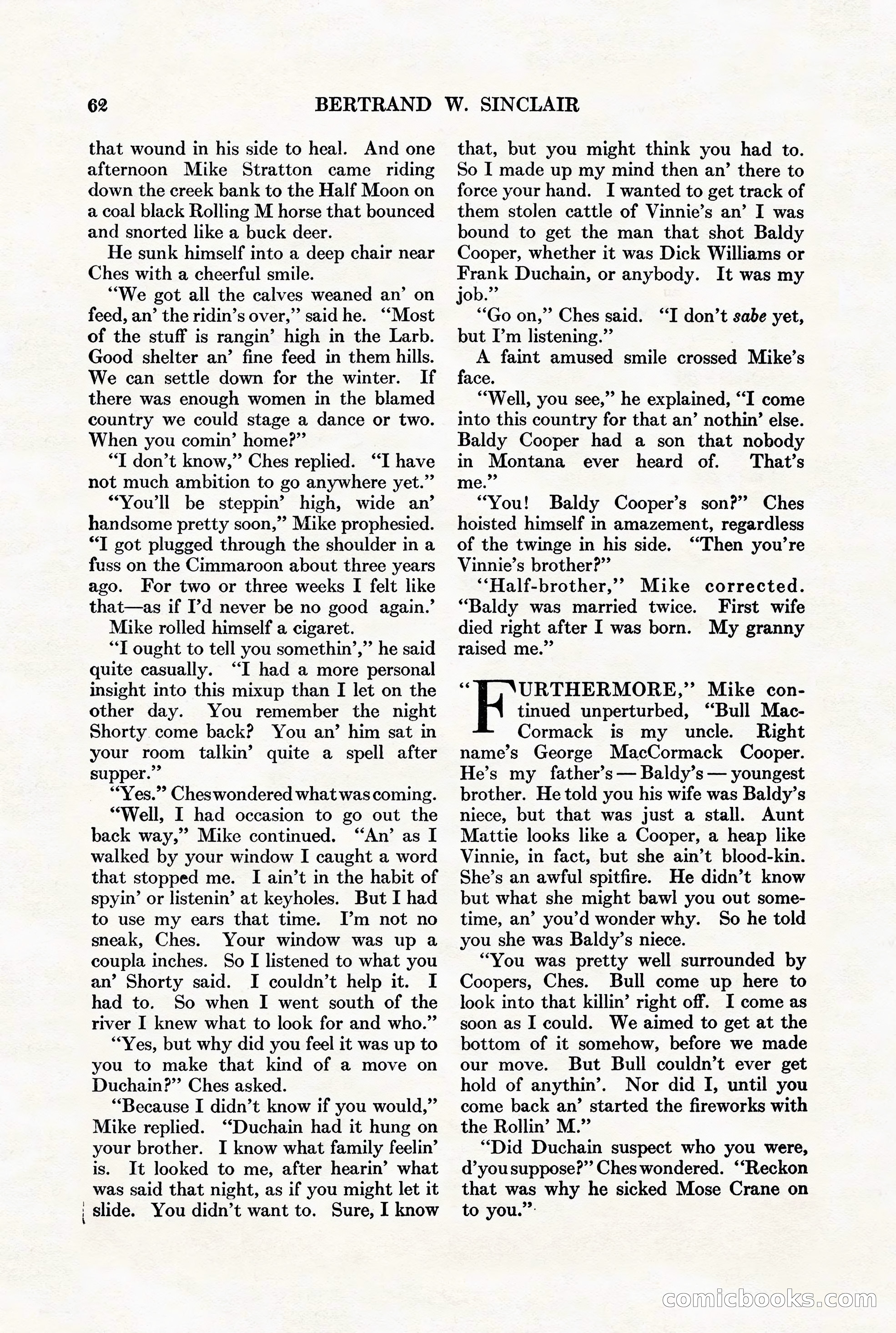Adventure Magazine, August 1st, 1928 — page 72 of 204