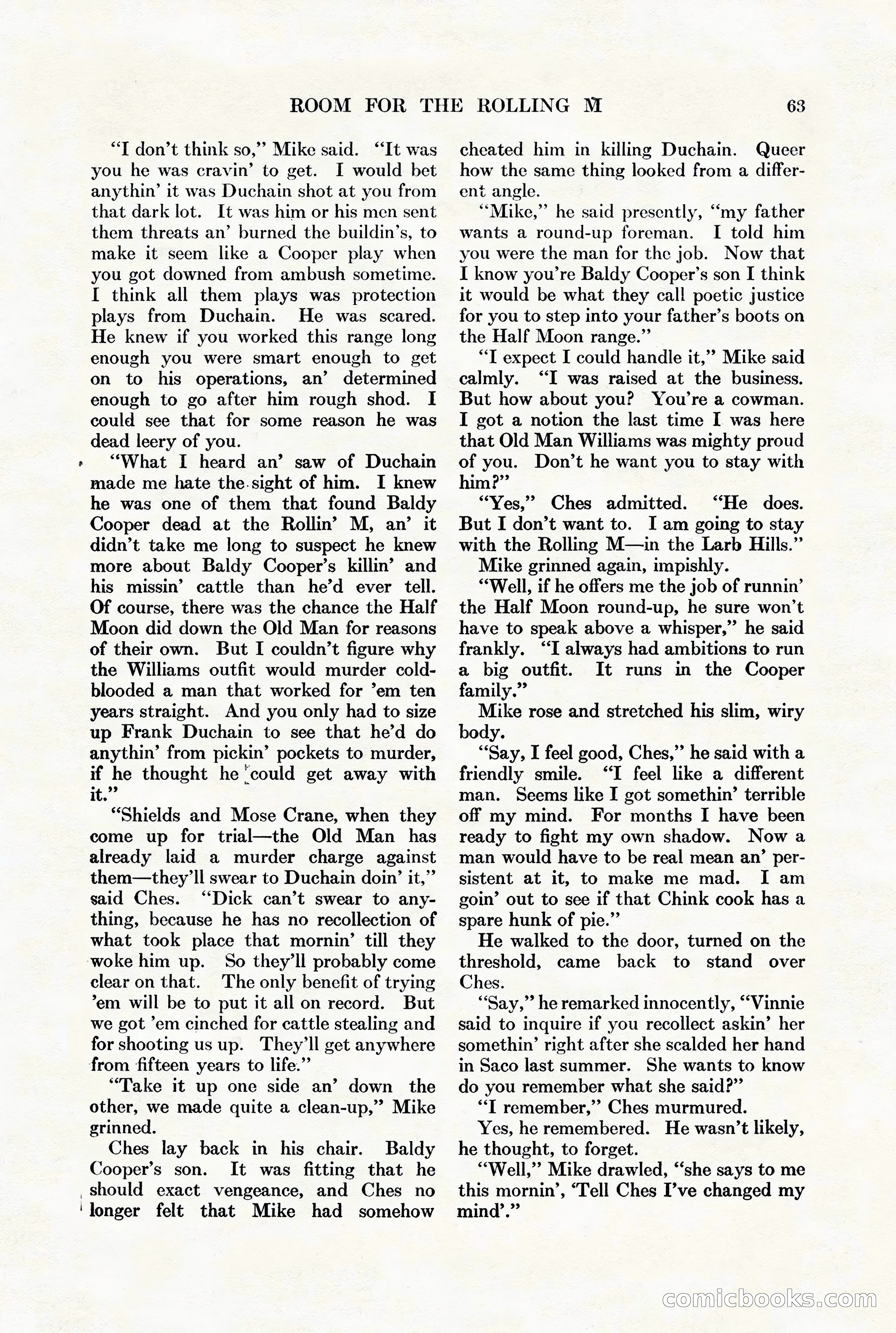 Adventure Magazine, August 1st, 1928 — page 73 of 204