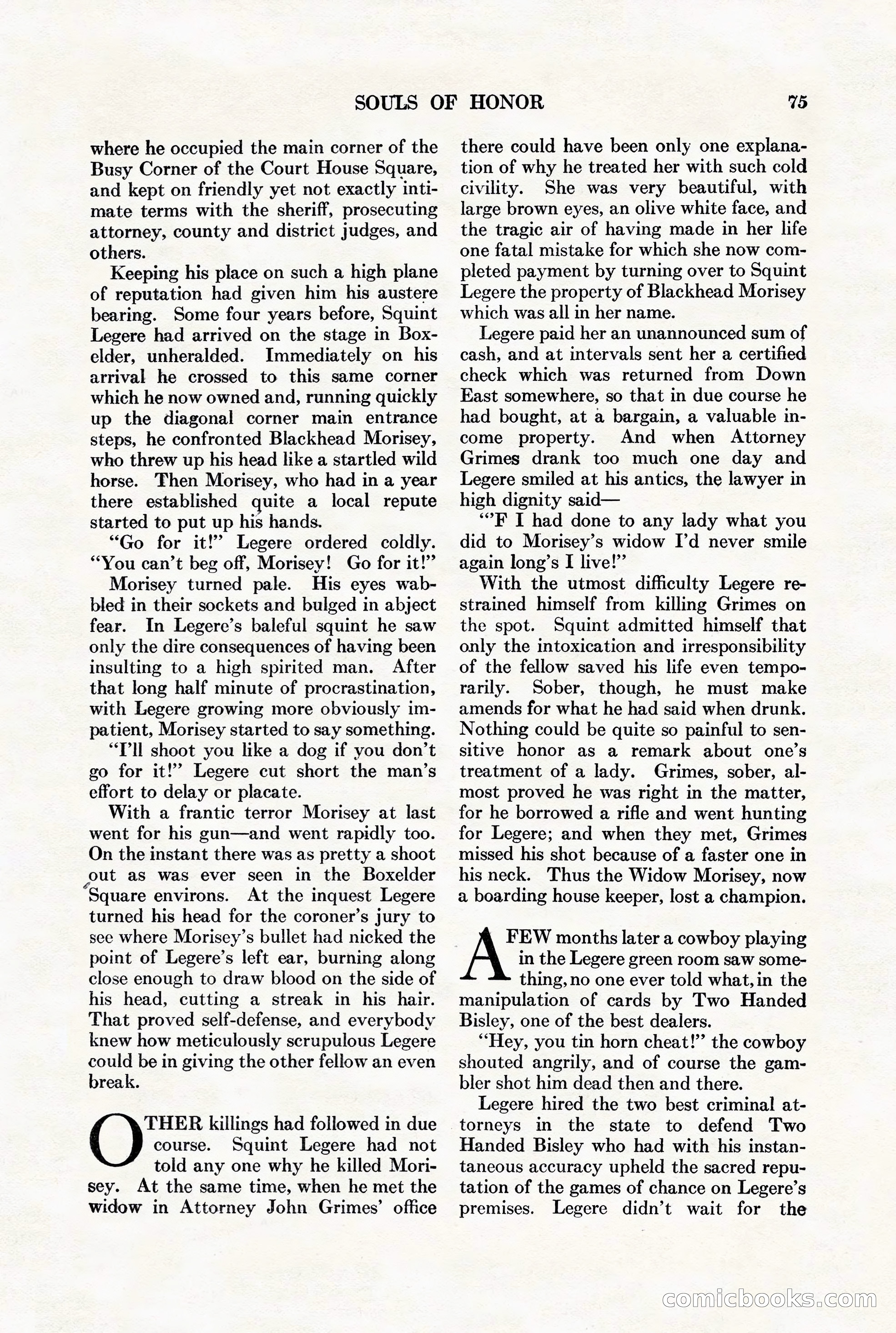 Adventure Magazine, August 1st, 1928 — page 85 of 204