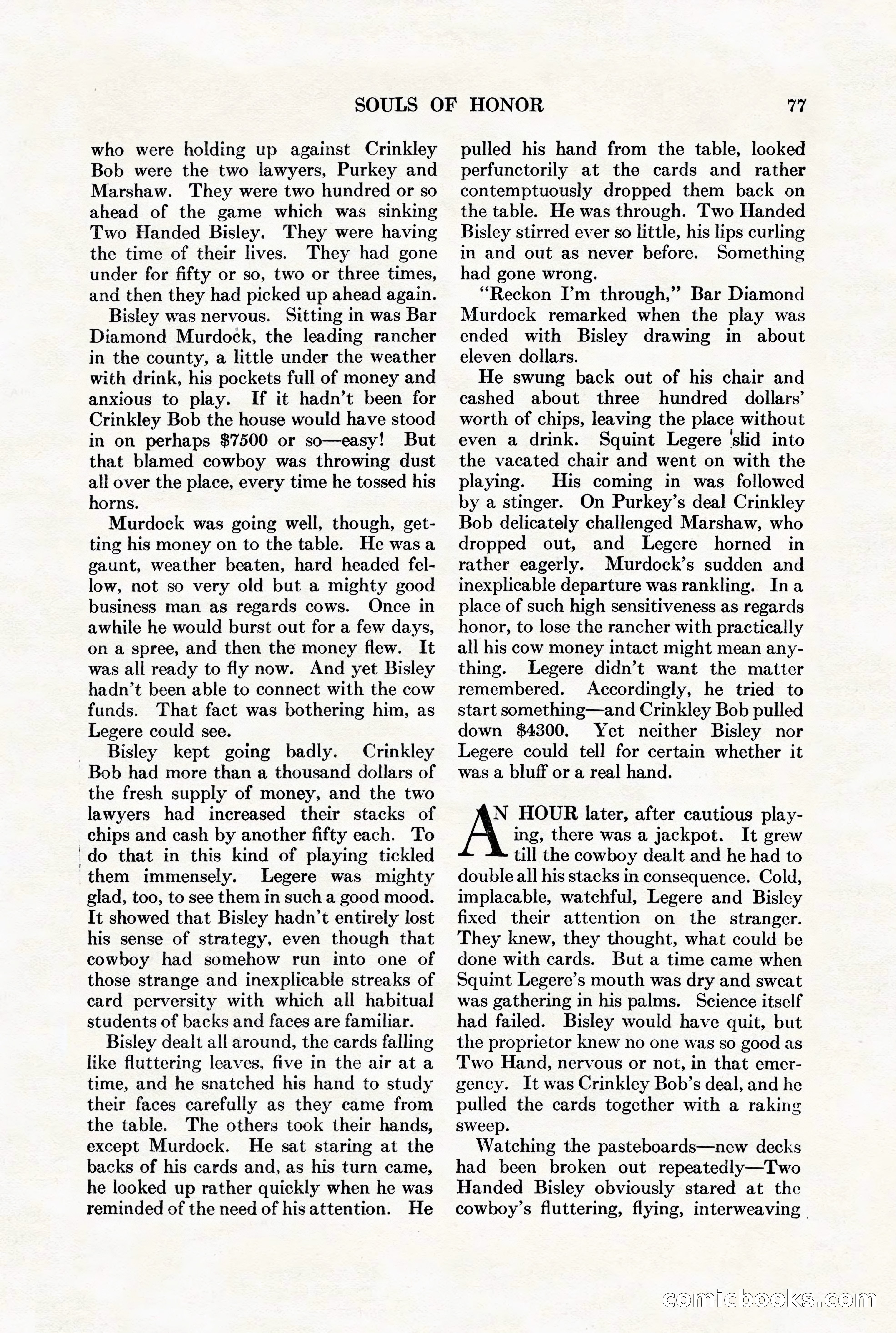 Adventure Magazine, August 1st, 1928 — page 87 of 204