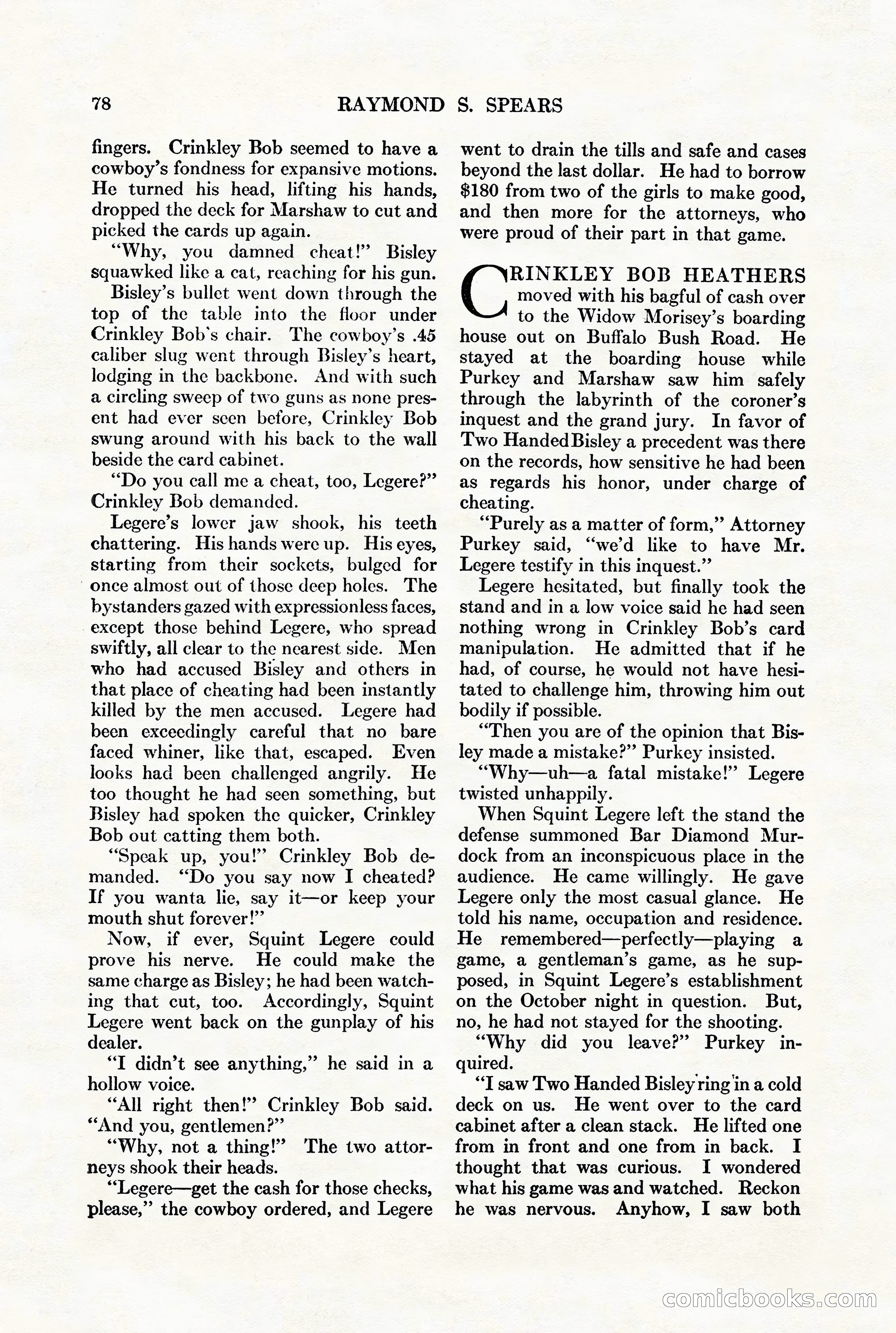 Adventure Magazine, August 1st, 1928 — page 88 of 204