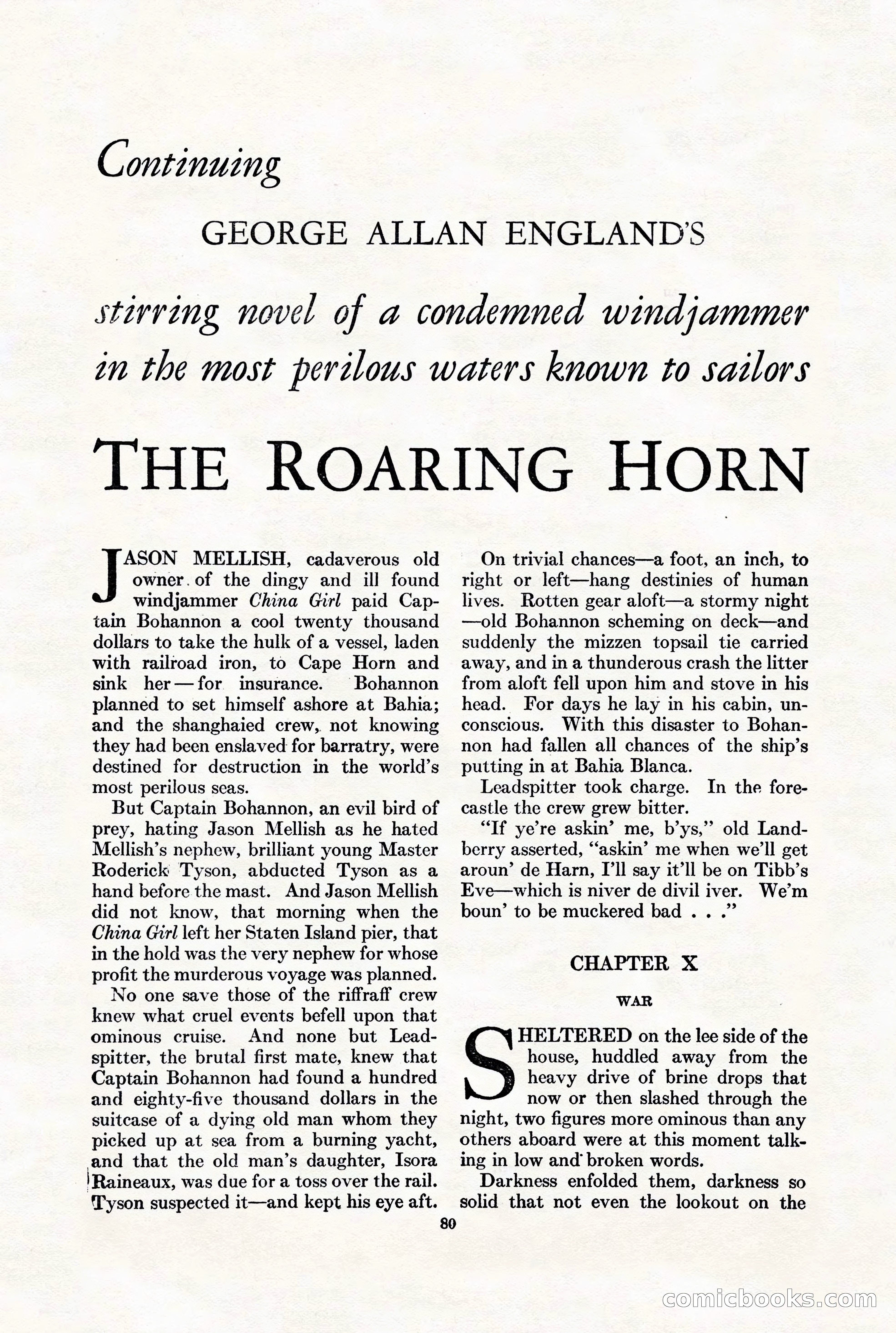 Adventure Magazine, August 1st, 1928 — page 90 of 204