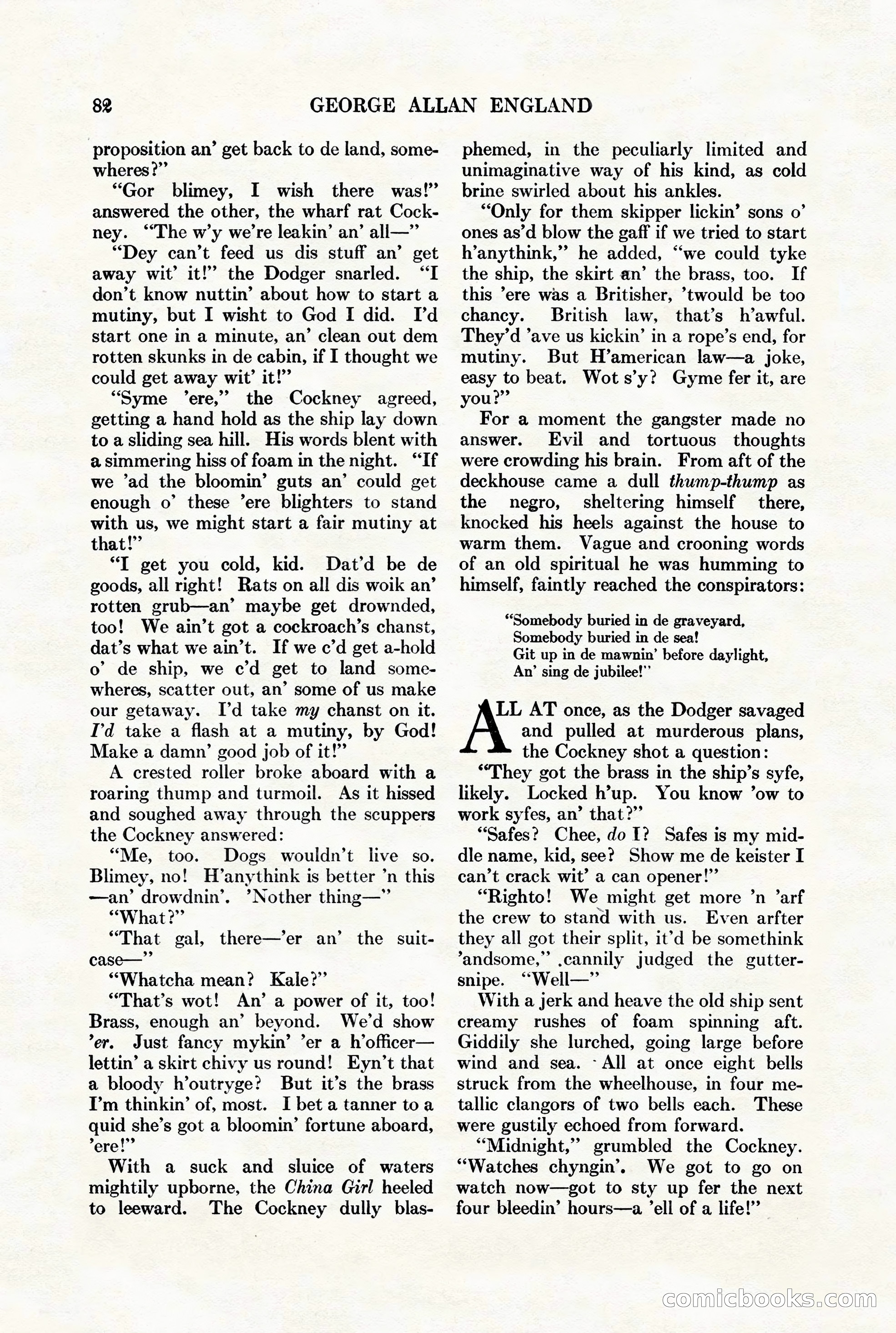 Adventure Magazine, August 1st, 1928 — page 92 of 204