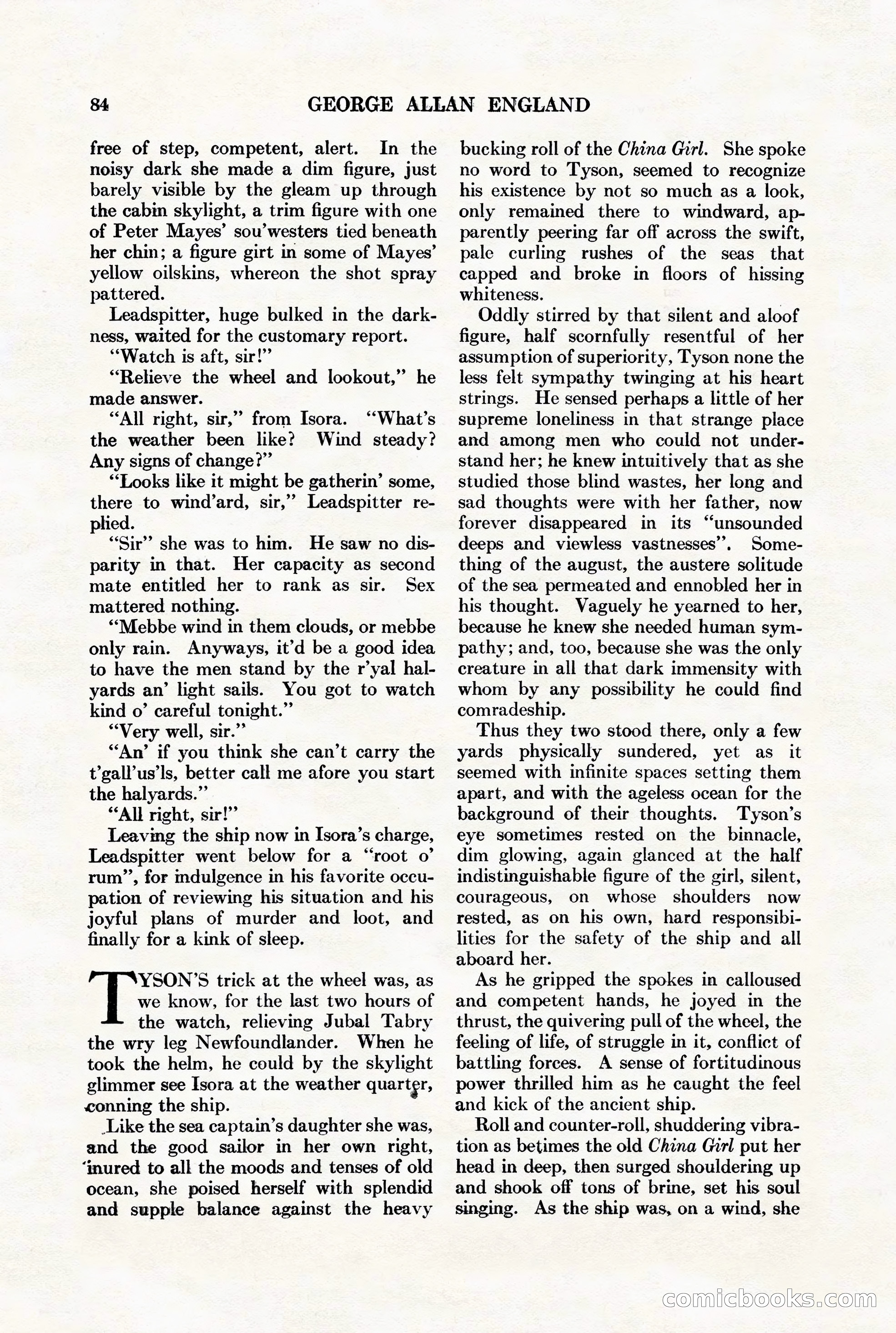 Adventure Magazine, August 1st, 1928 — page 94 of 204