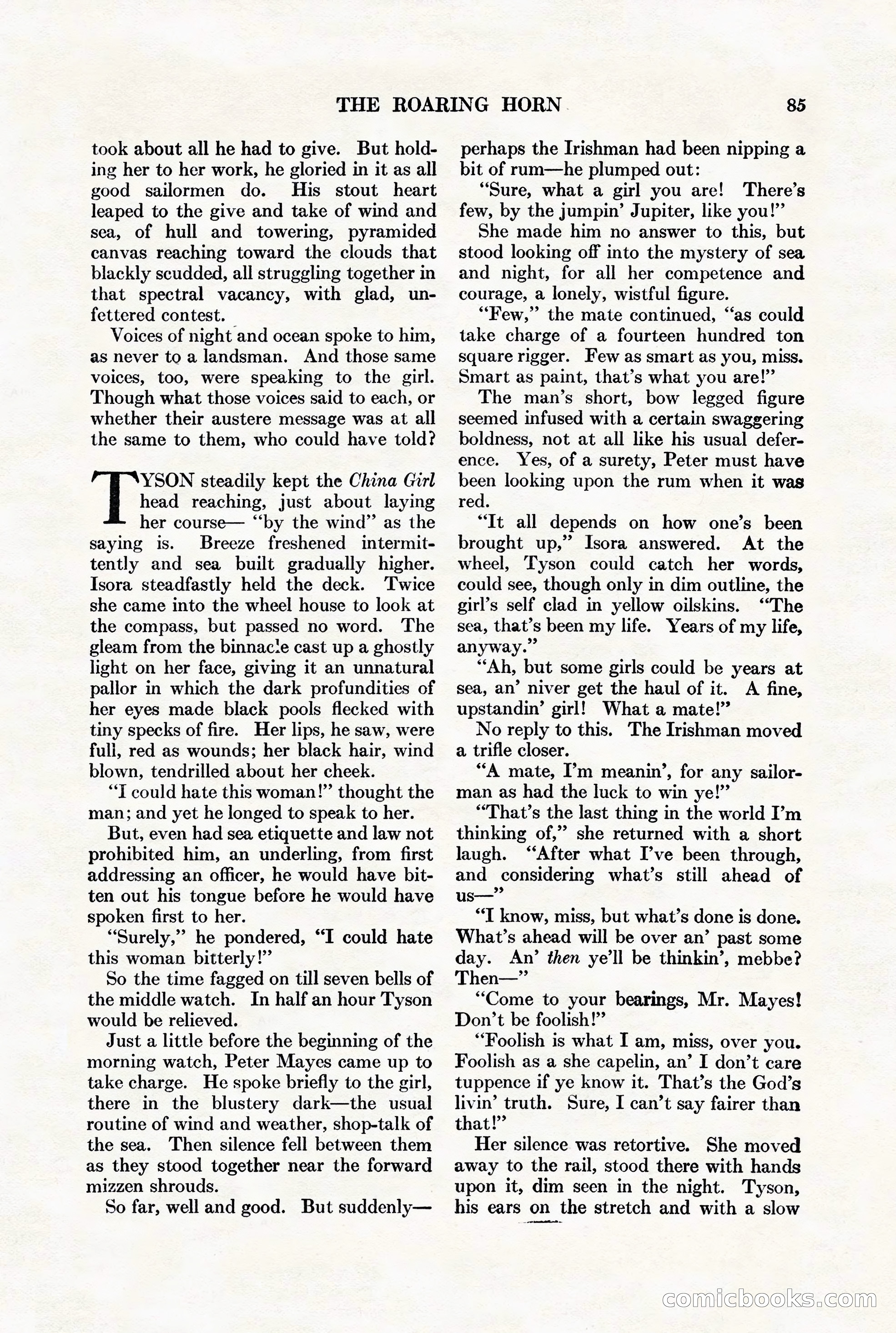 Adventure Magazine, August 1st, 1928 — page 95 of 204