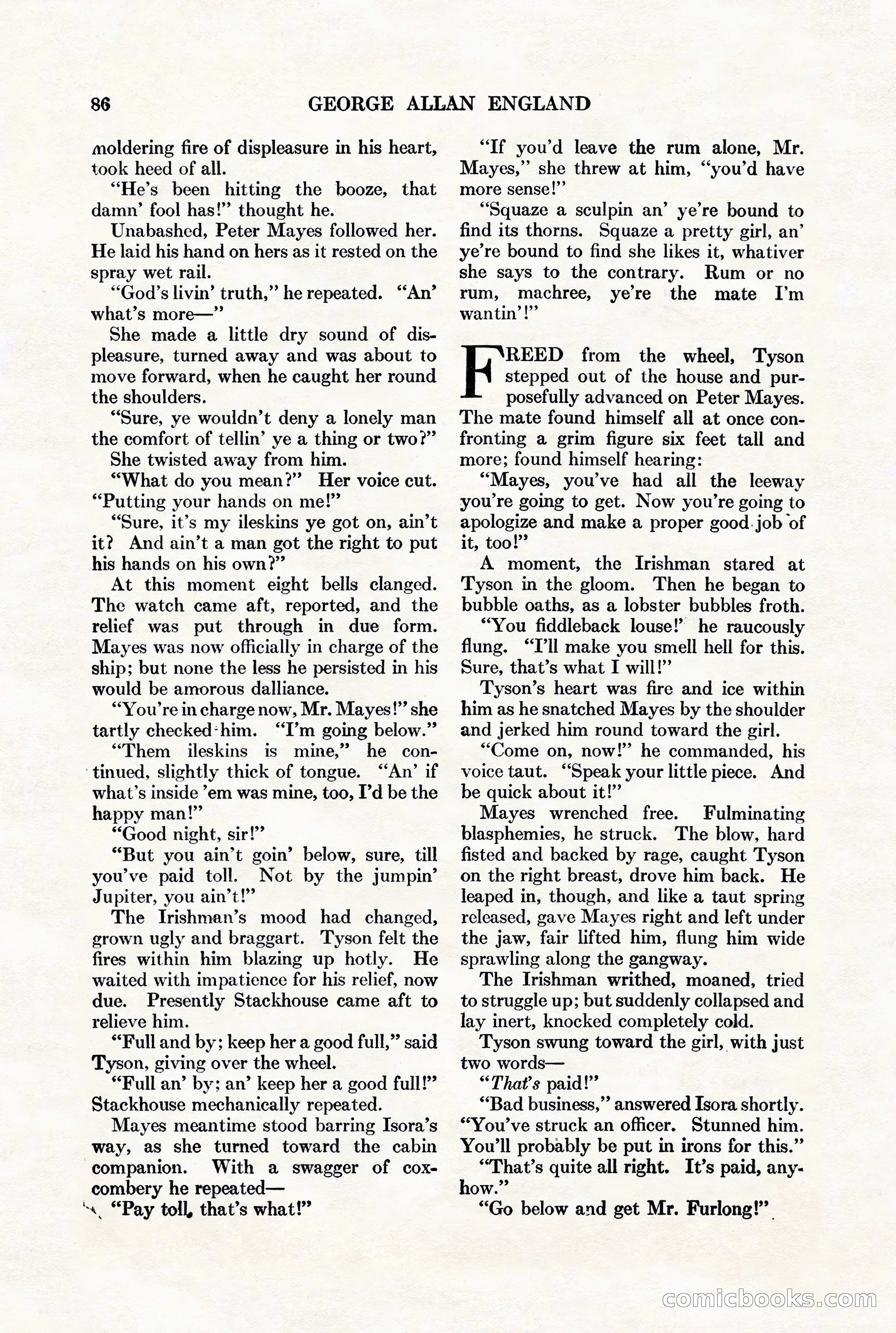 Adventure Magazine, August 1st, 1928 — page 96 of 204