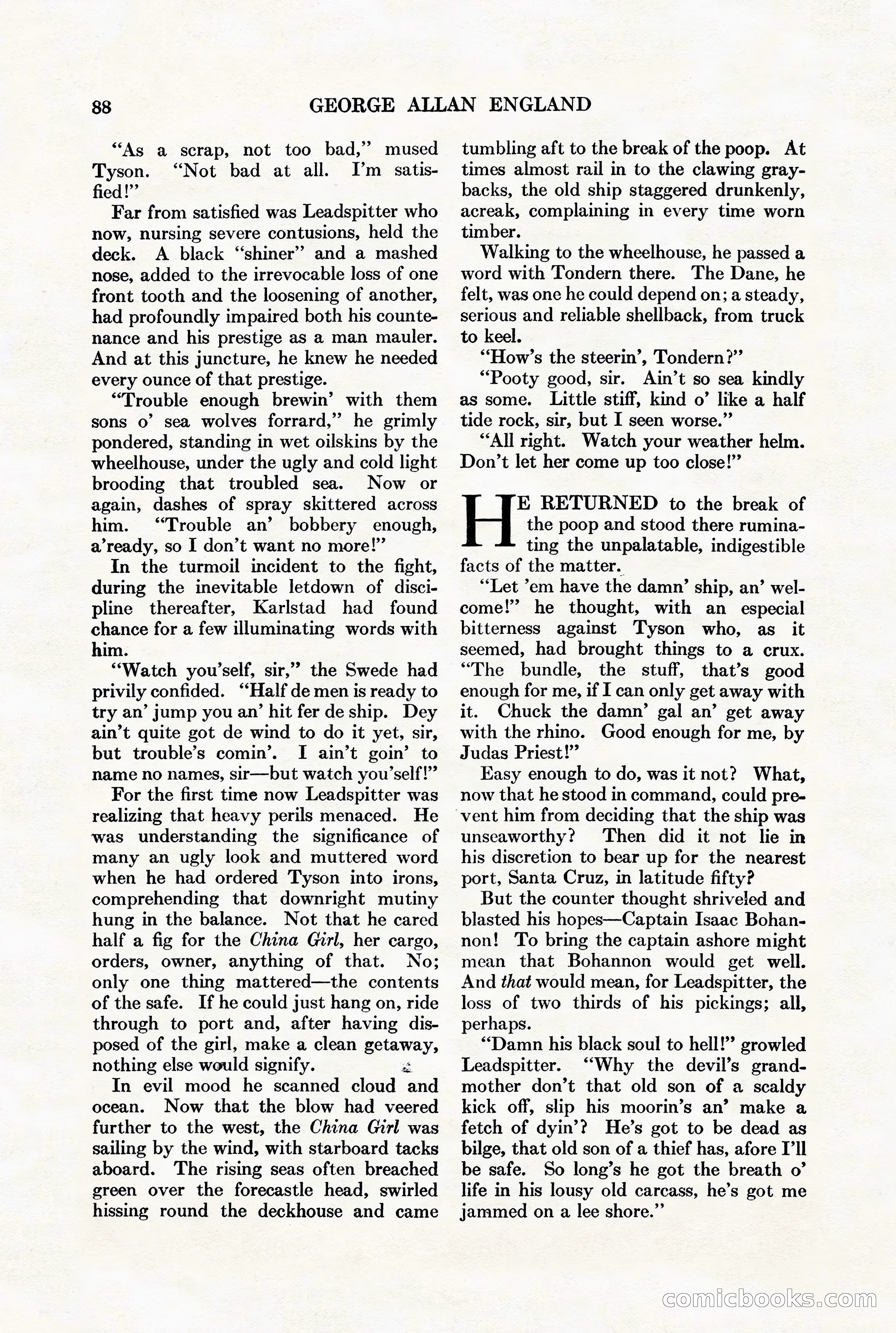 Adventure Magazine, August 1st, 1928 — page 98 of 204