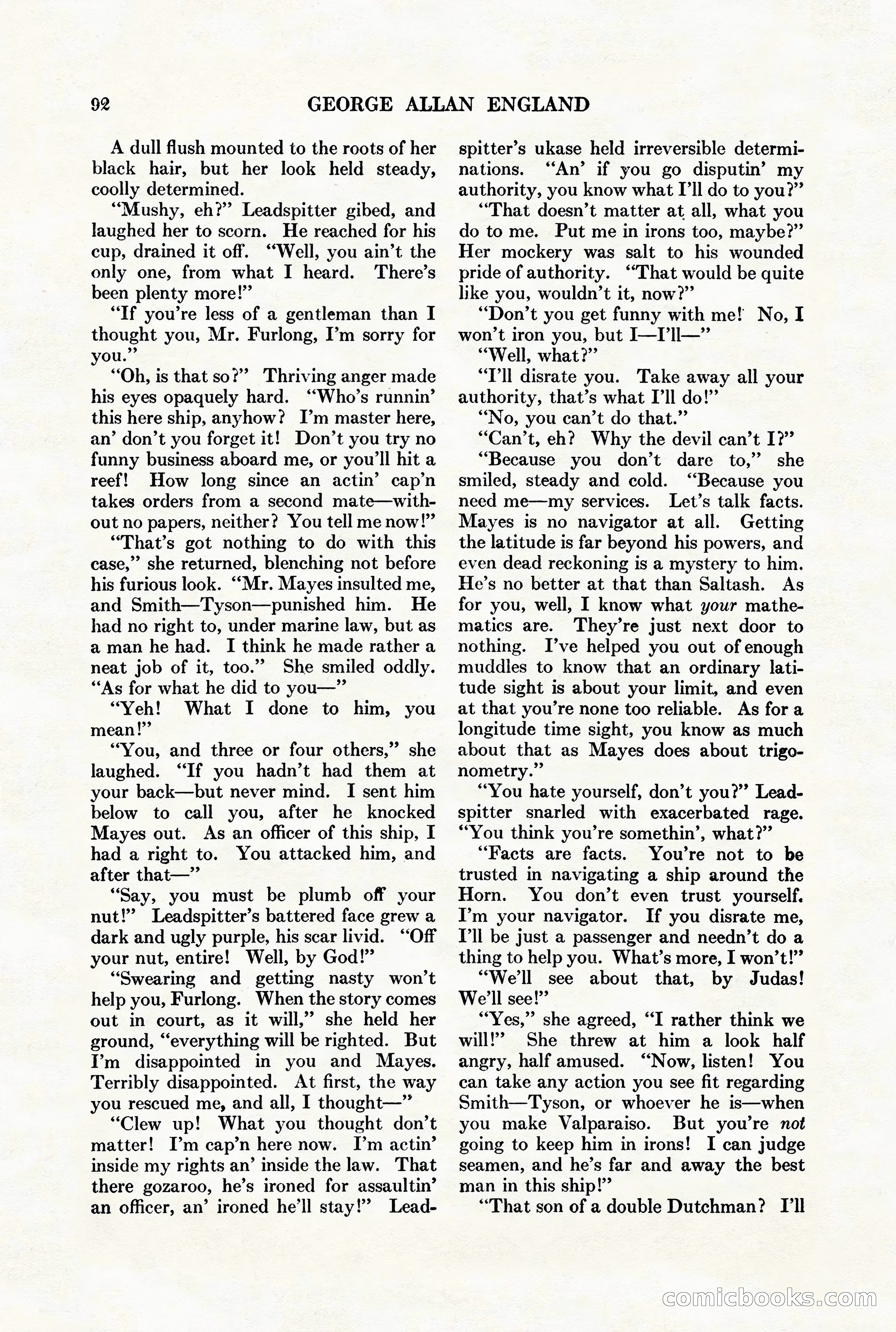 Adventure Magazine, August 1st, 1928 — page 102 of 204