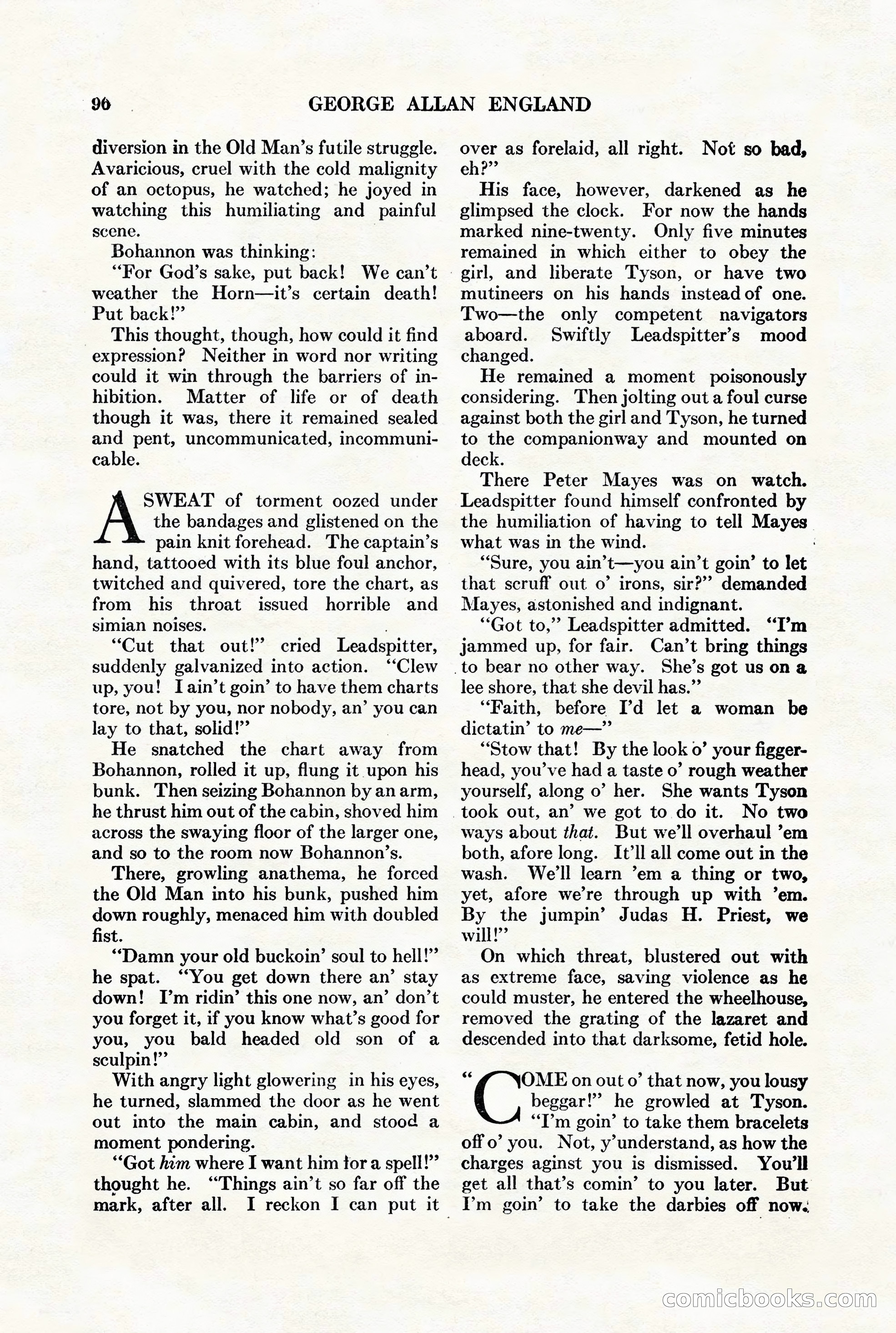 Adventure Magazine, August 1st, 1928 — page 106 of 204