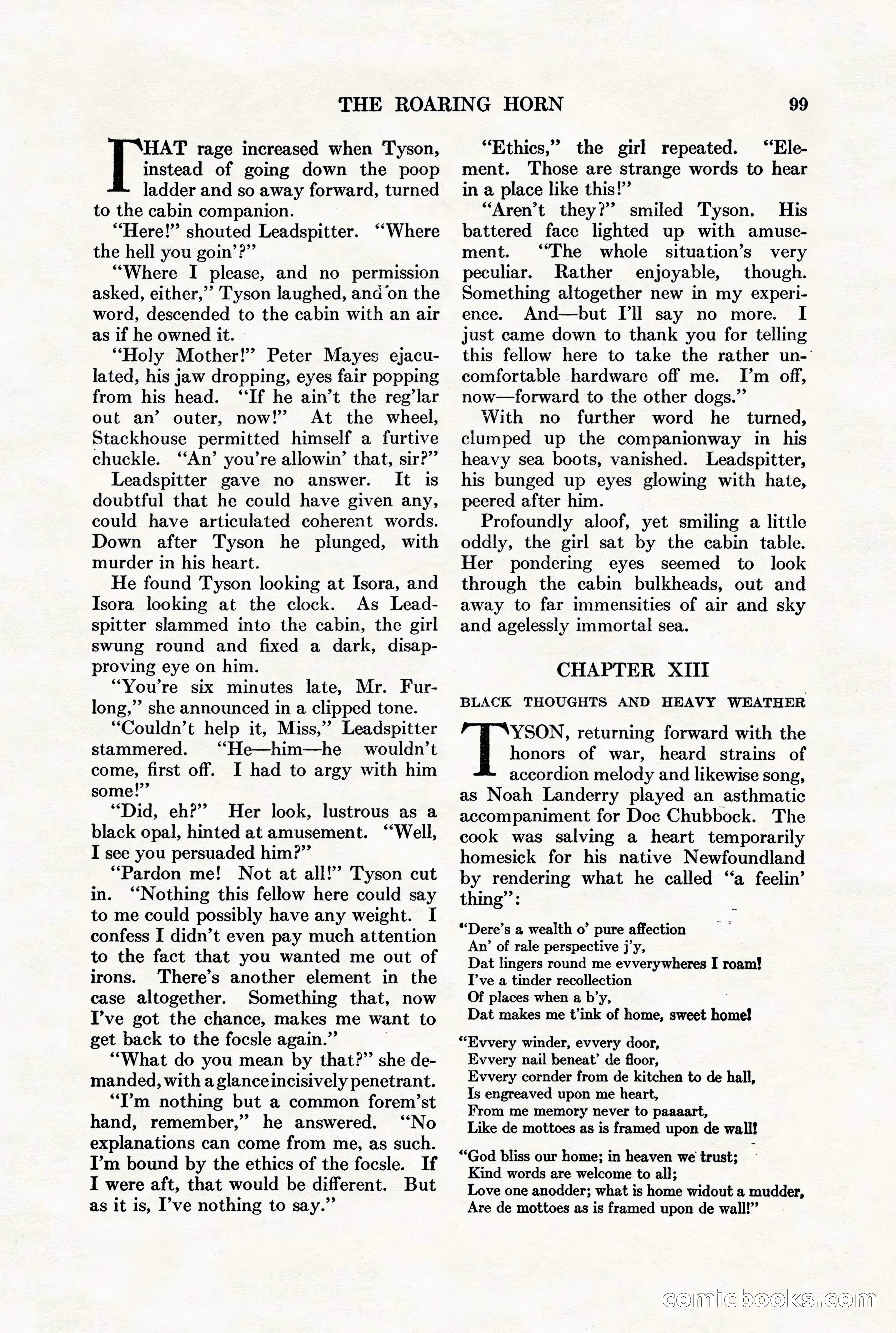 Adventure Magazine, August 1st, 1928 — page 109 of 204