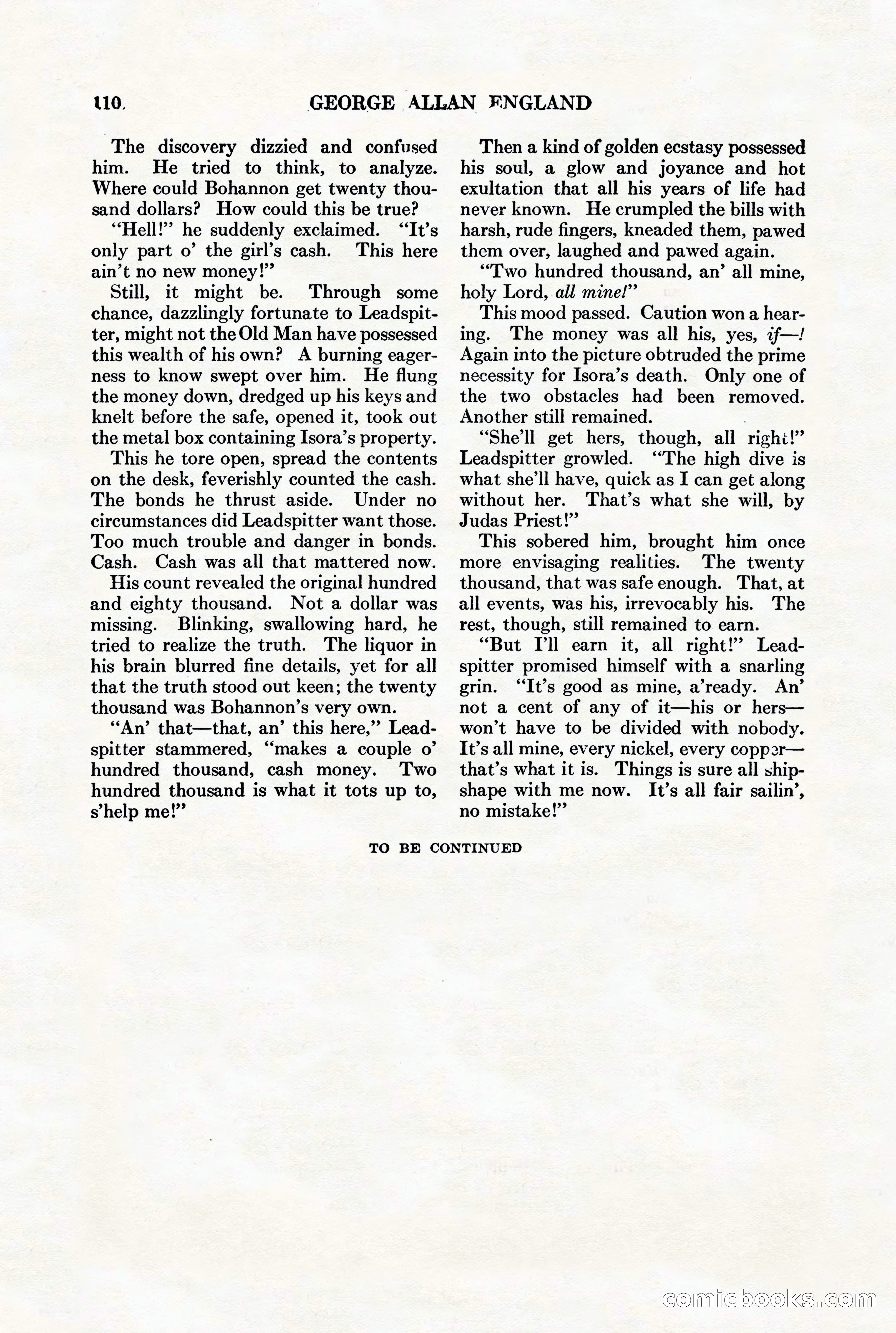 Adventure Magazine, August 1st, 1928 — page 120 of 204