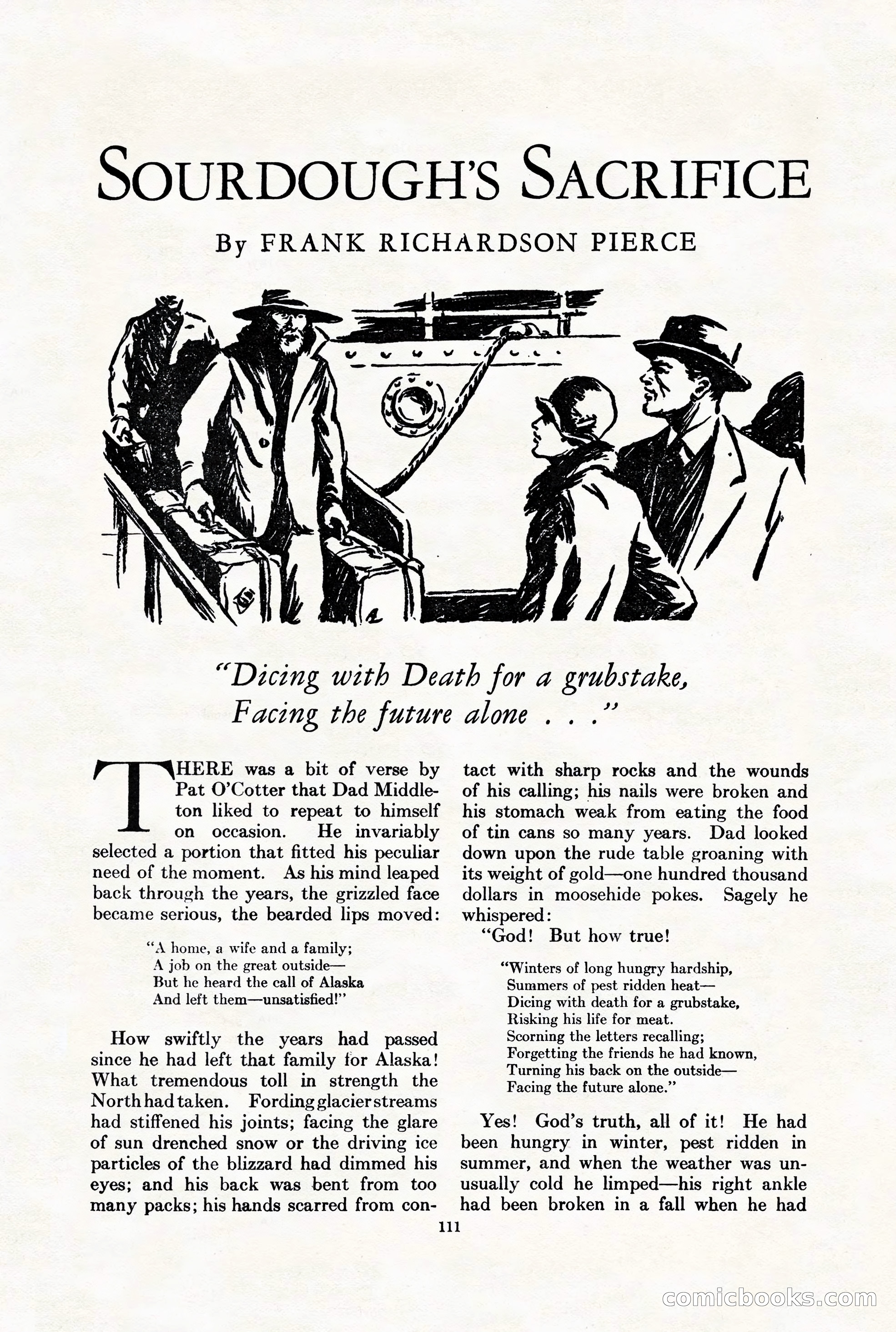 Adventure Magazine, August 1st, 1928 — page 121 of 204