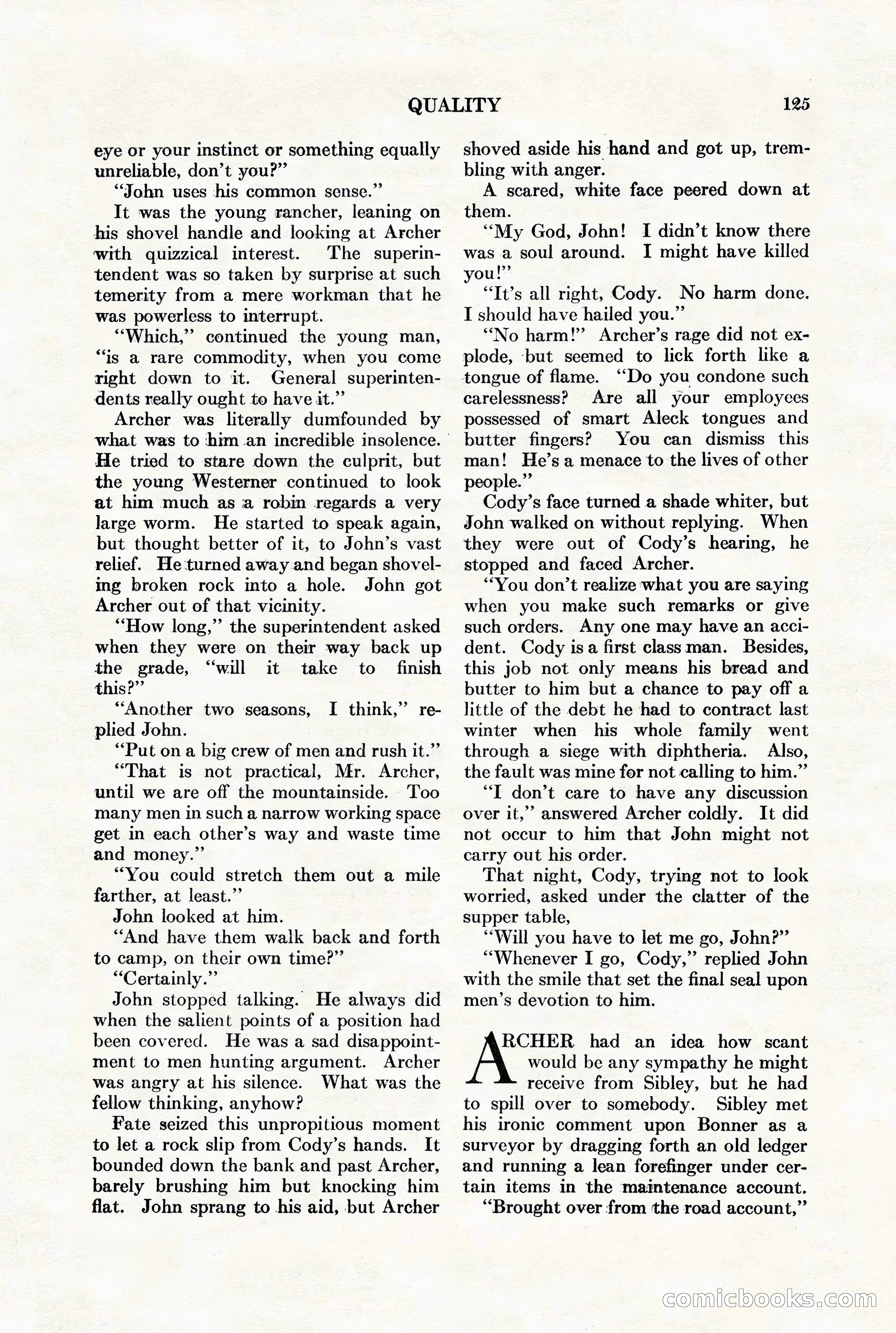 Adventure Magazine, August 1st, 1928 — page 135 of 204