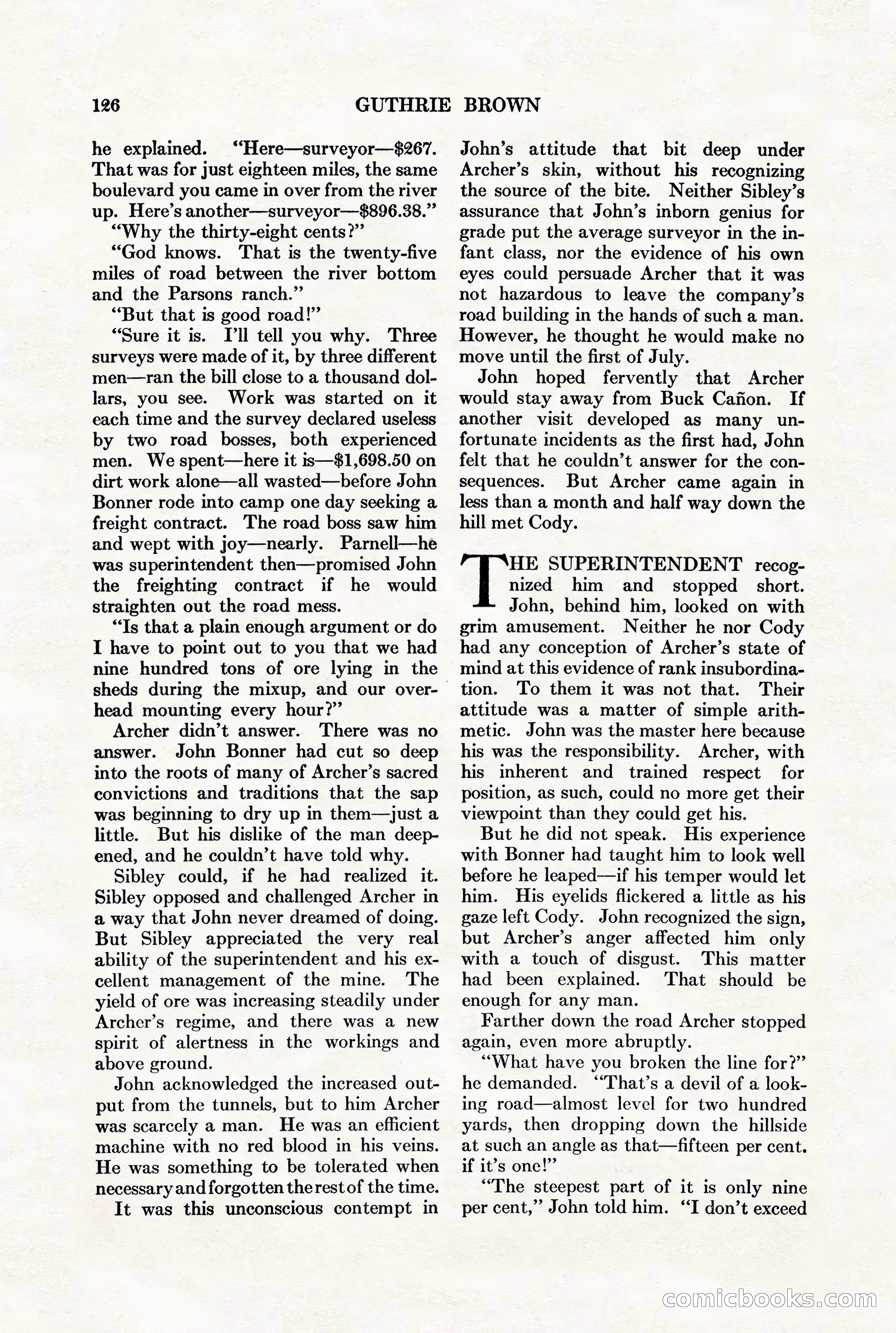 Adventure Magazine, August 1st, 1928 — page 136 of 204