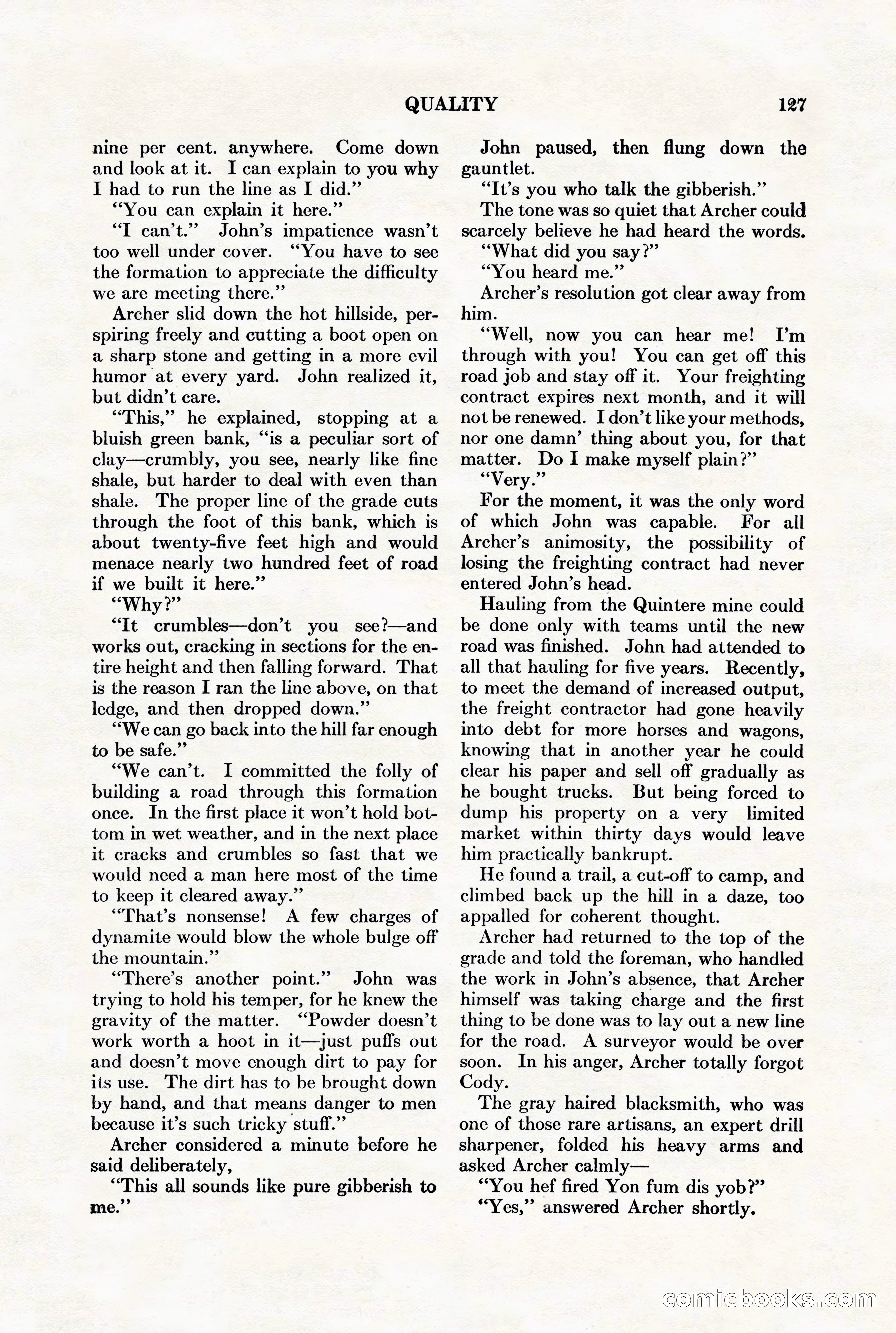 Adventure Magazine, August 1st, 1928 — page 137 of 204