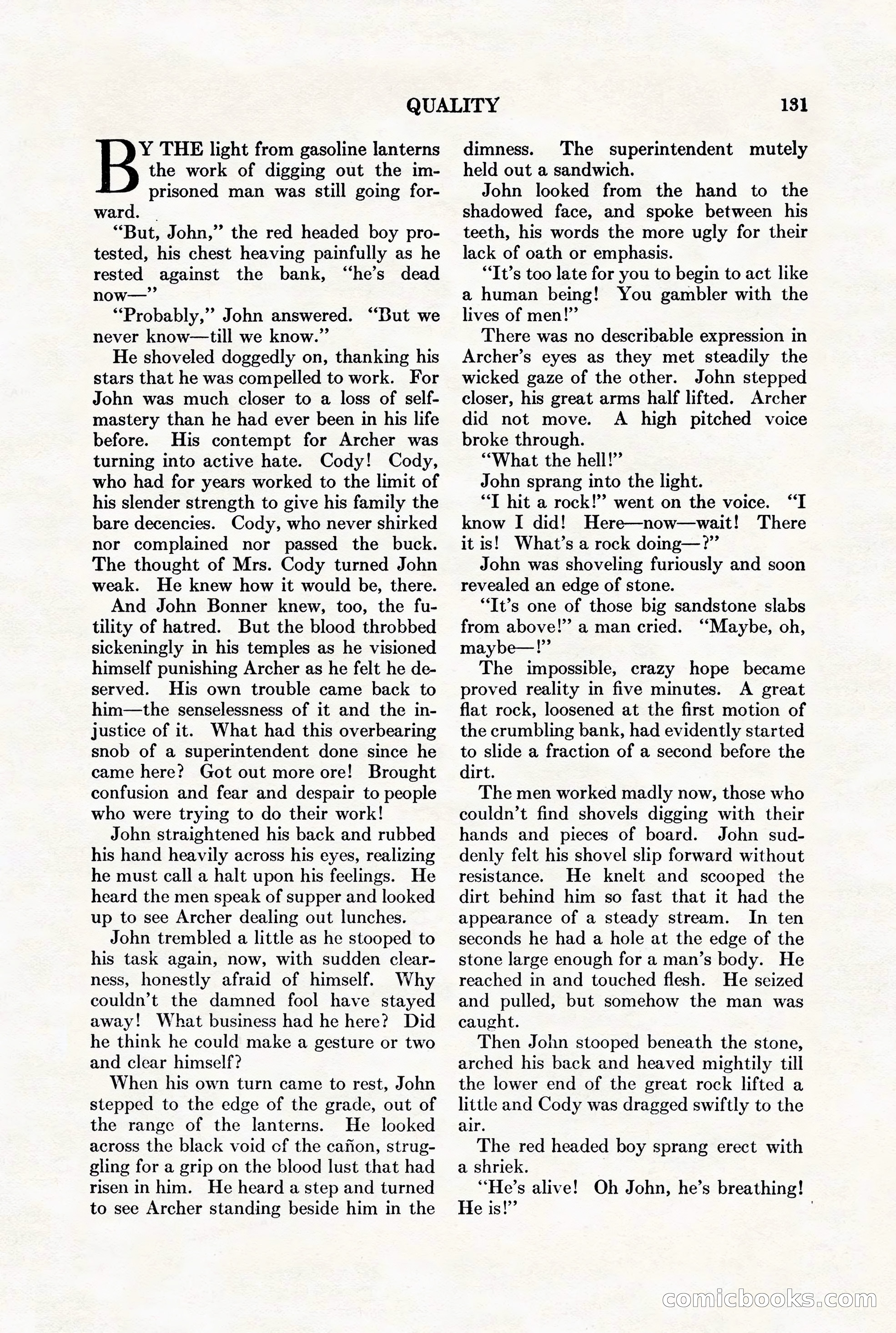 Adventure Magazine, August 1st, 1928 — page 141 of 204