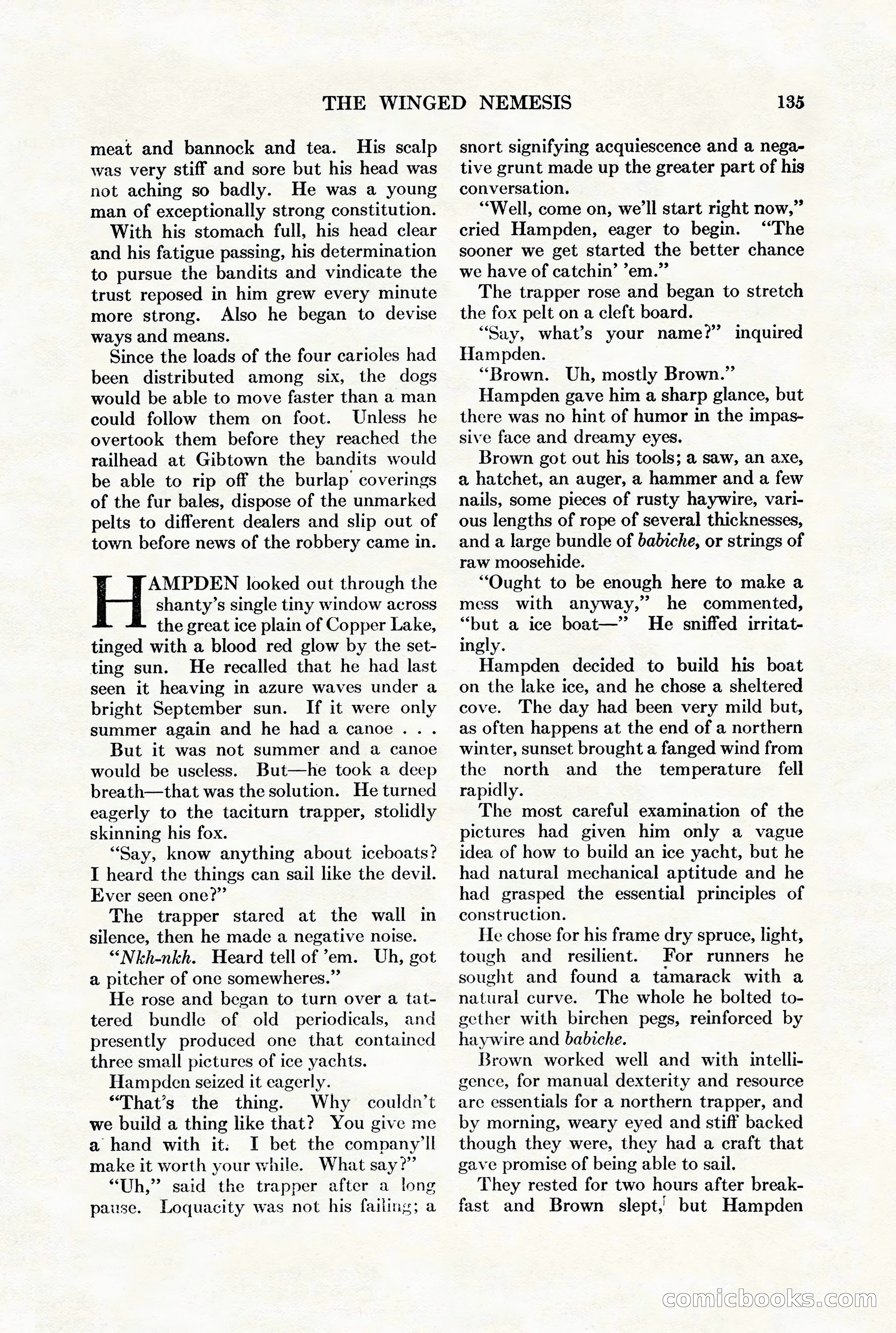 Adventure Magazine, August 1st, 1928 — page 145 of 204
