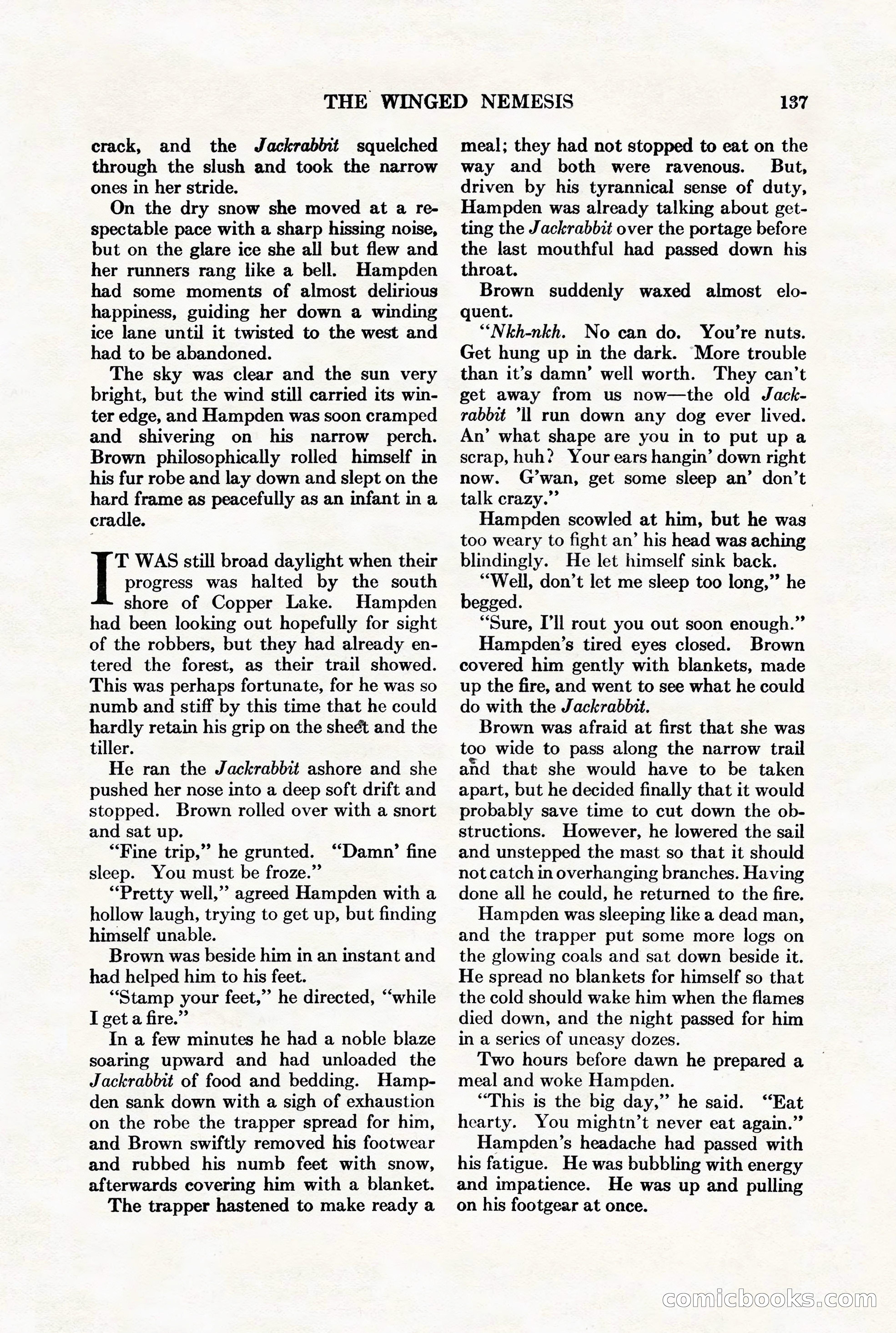 Adventure Magazine, August 1st, 1928 — page 147 of 204