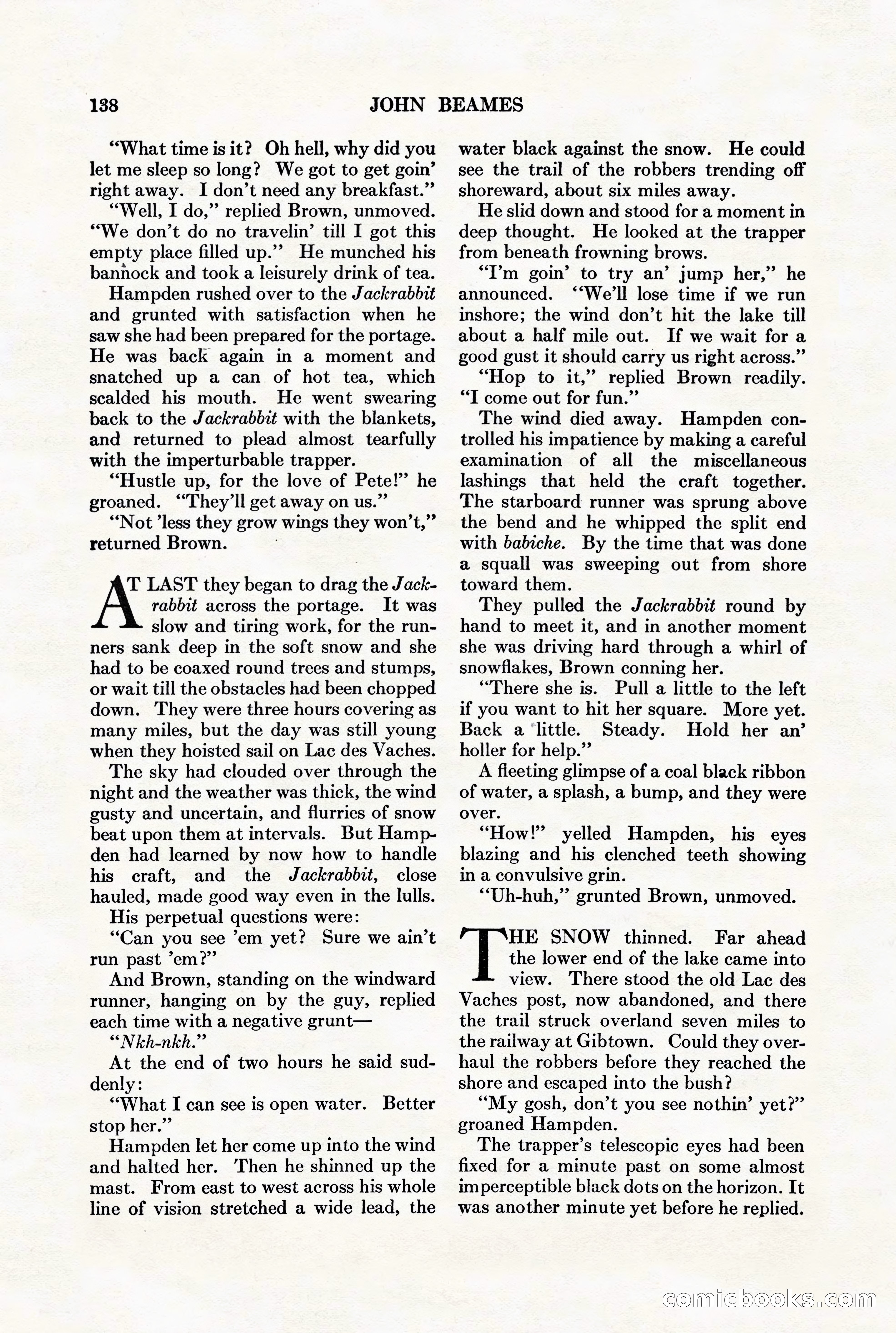 Adventure Magazine, August 1st, 1928 — page 148 of 204