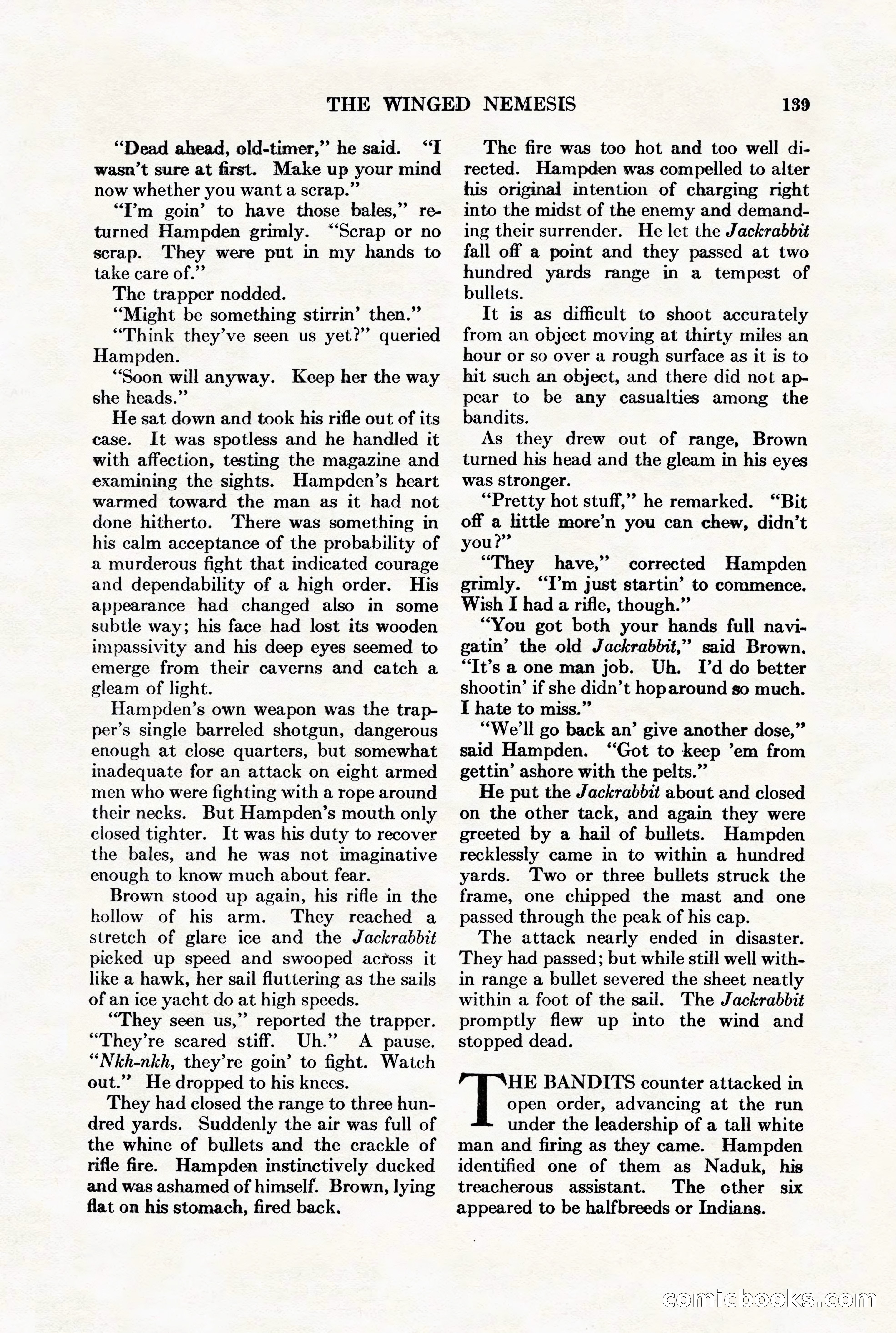 Adventure Magazine, August 1st, 1928 — page 149 of 204