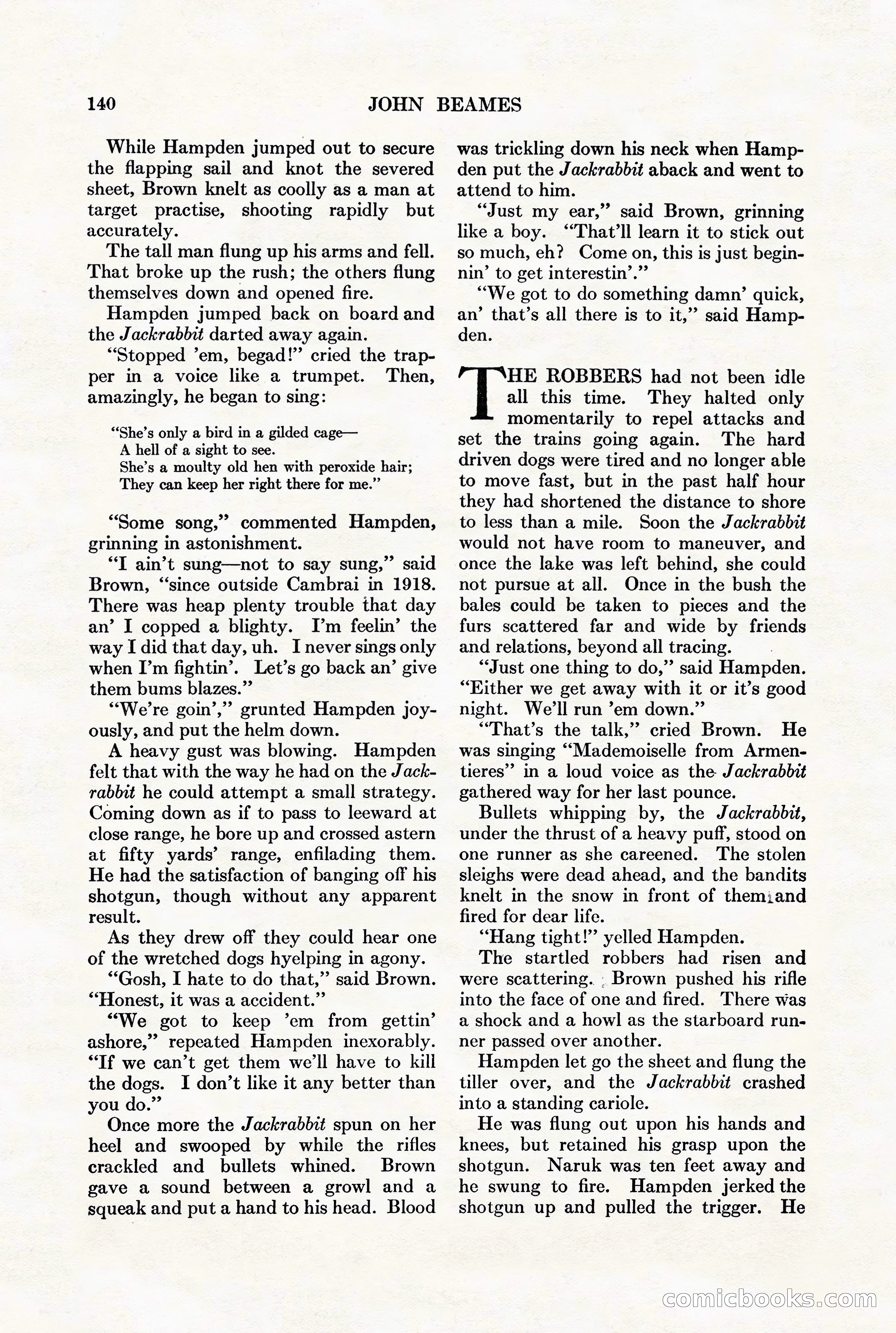 Adventure Magazine, August 1st, 1928 — page 150 of 204