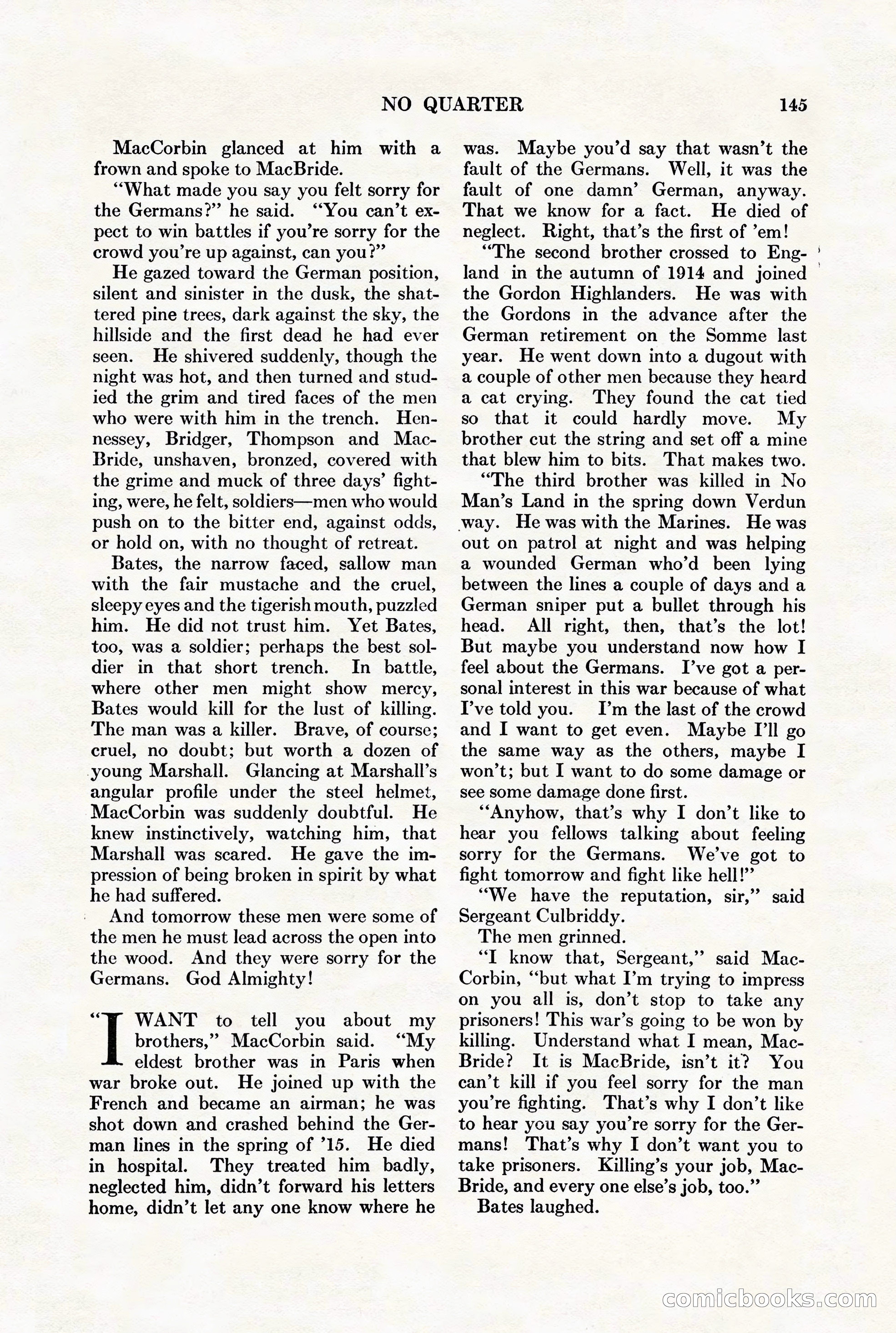 Adventure Magazine, August 1st, 1928 — page 155 of 204