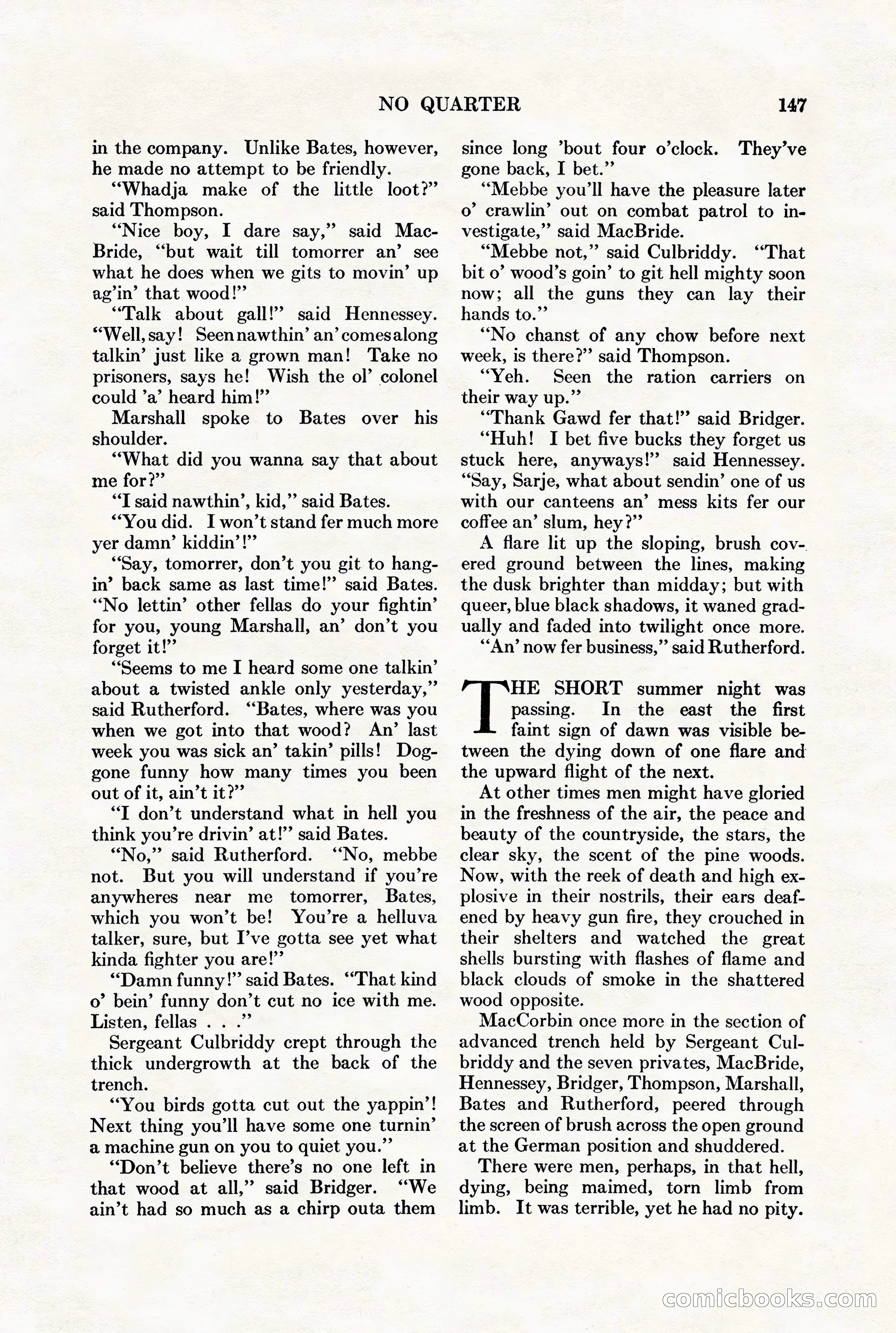 Adventure Magazine, August 1st, 1928 — page 157 of 204