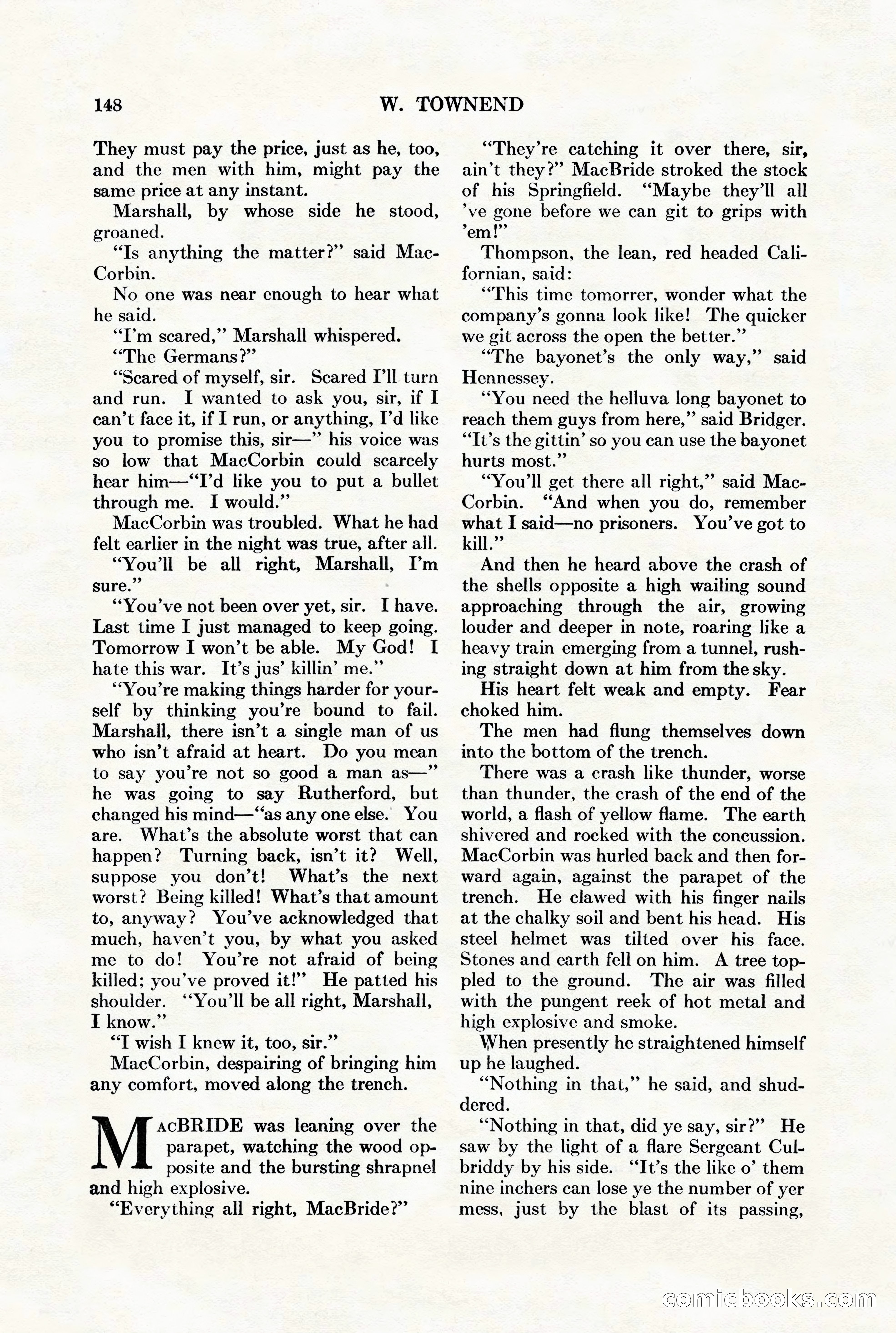 Adventure Magazine, August 1st, 1928 — page 158 of 204