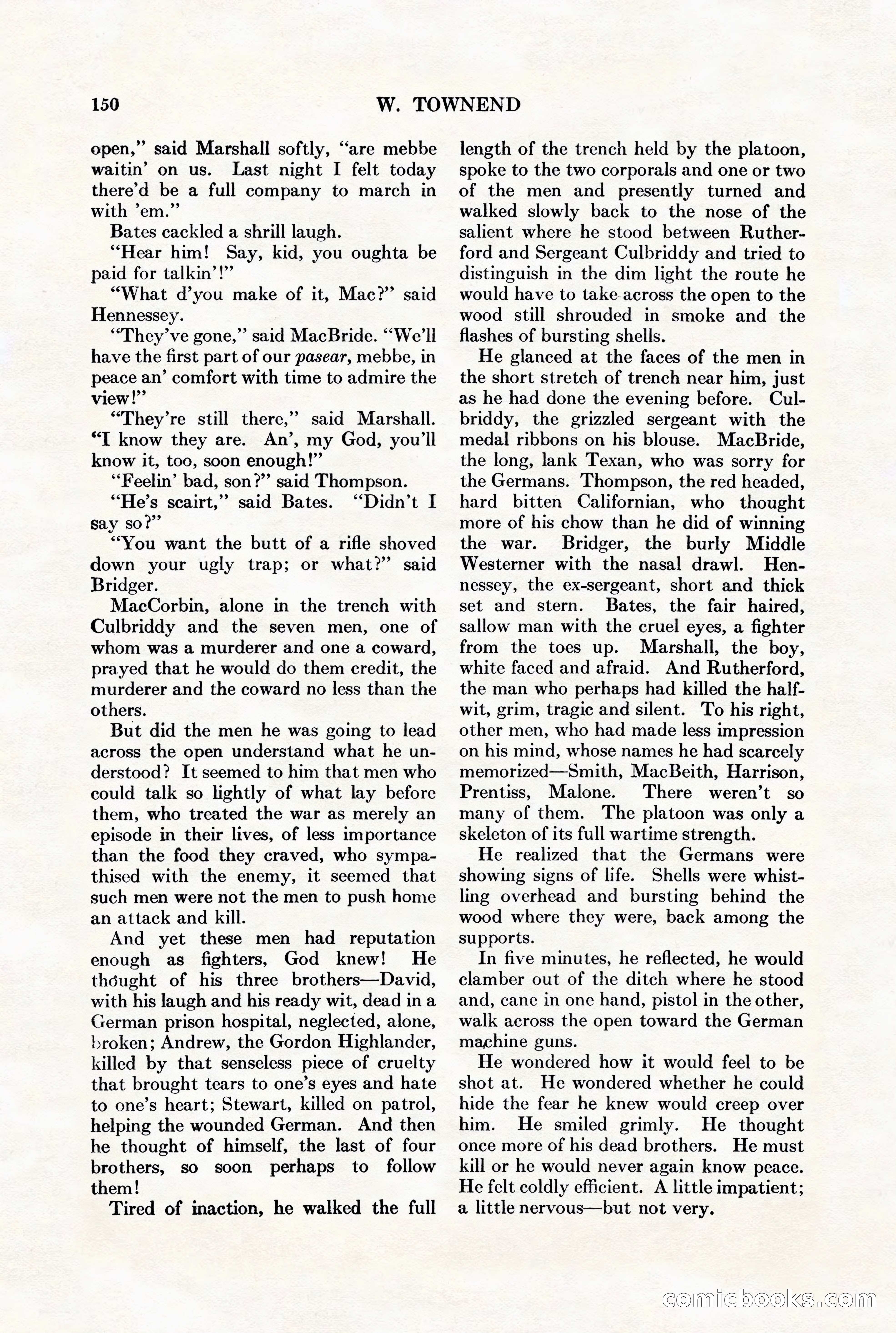 Adventure Magazine, August 1st, 1928 — page 160 of 204